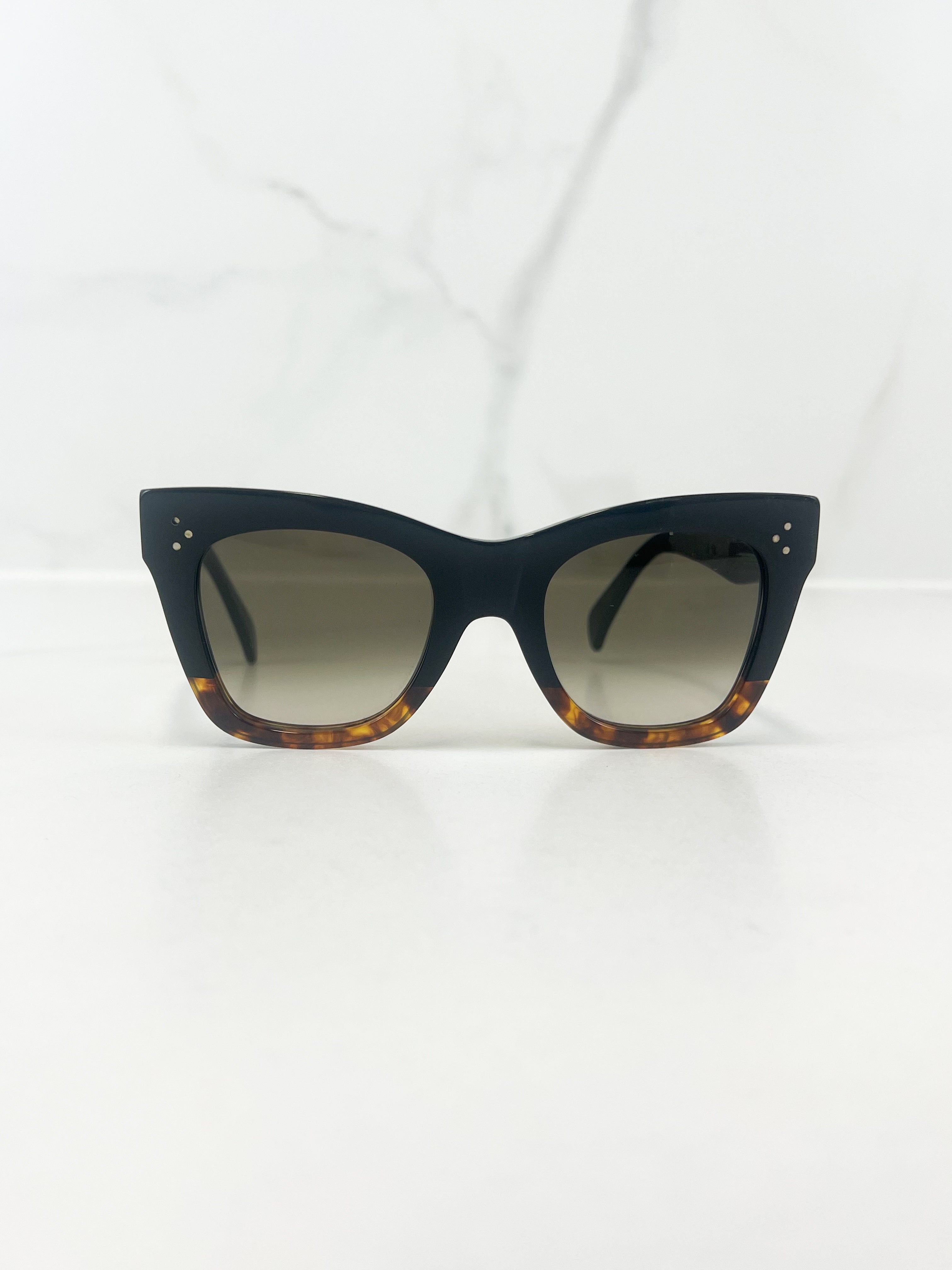 Celine Oversized Cat-eye Acetate Sunglasses