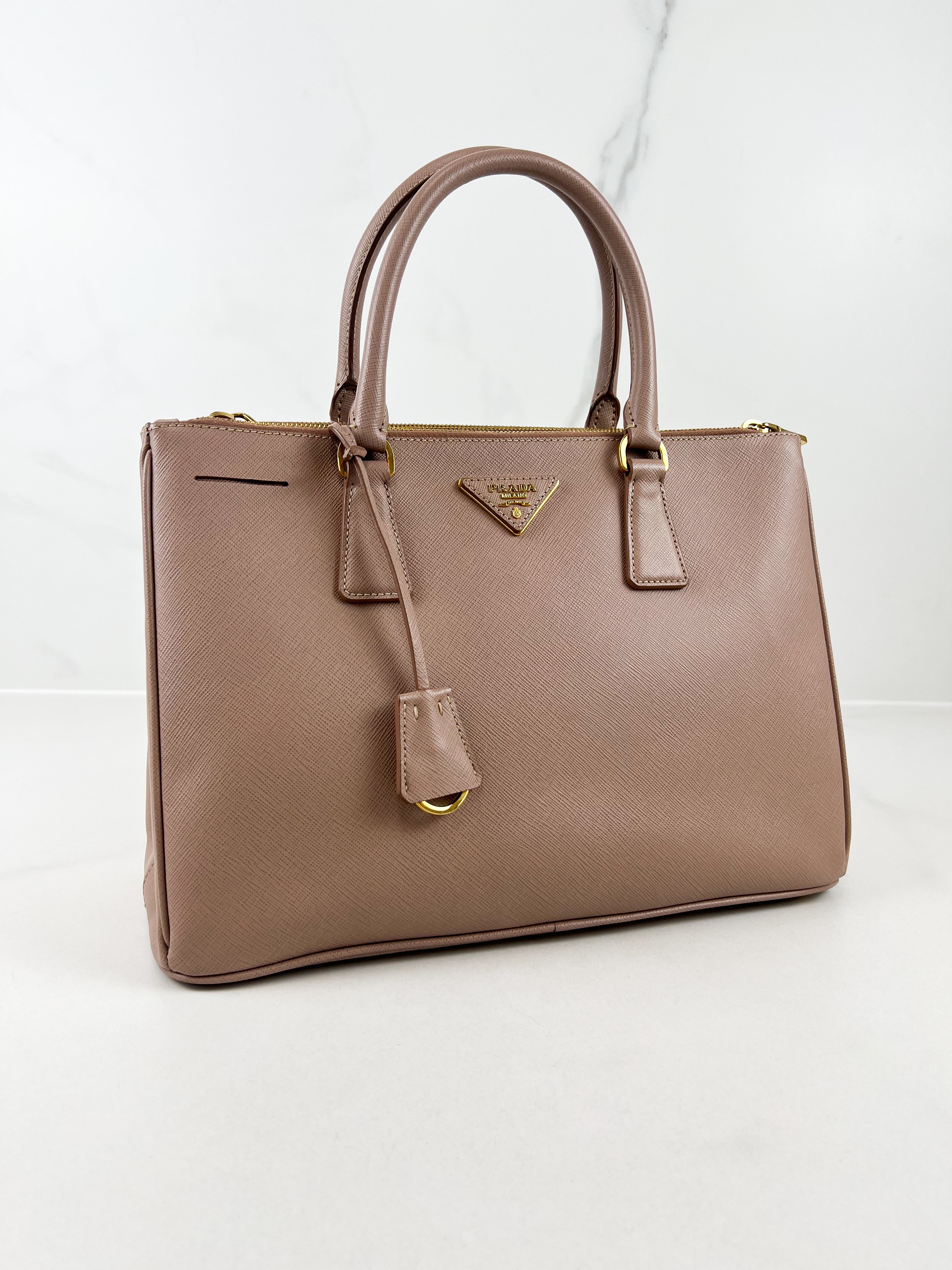 Prada Large Galleria Saffiano Leather Bag