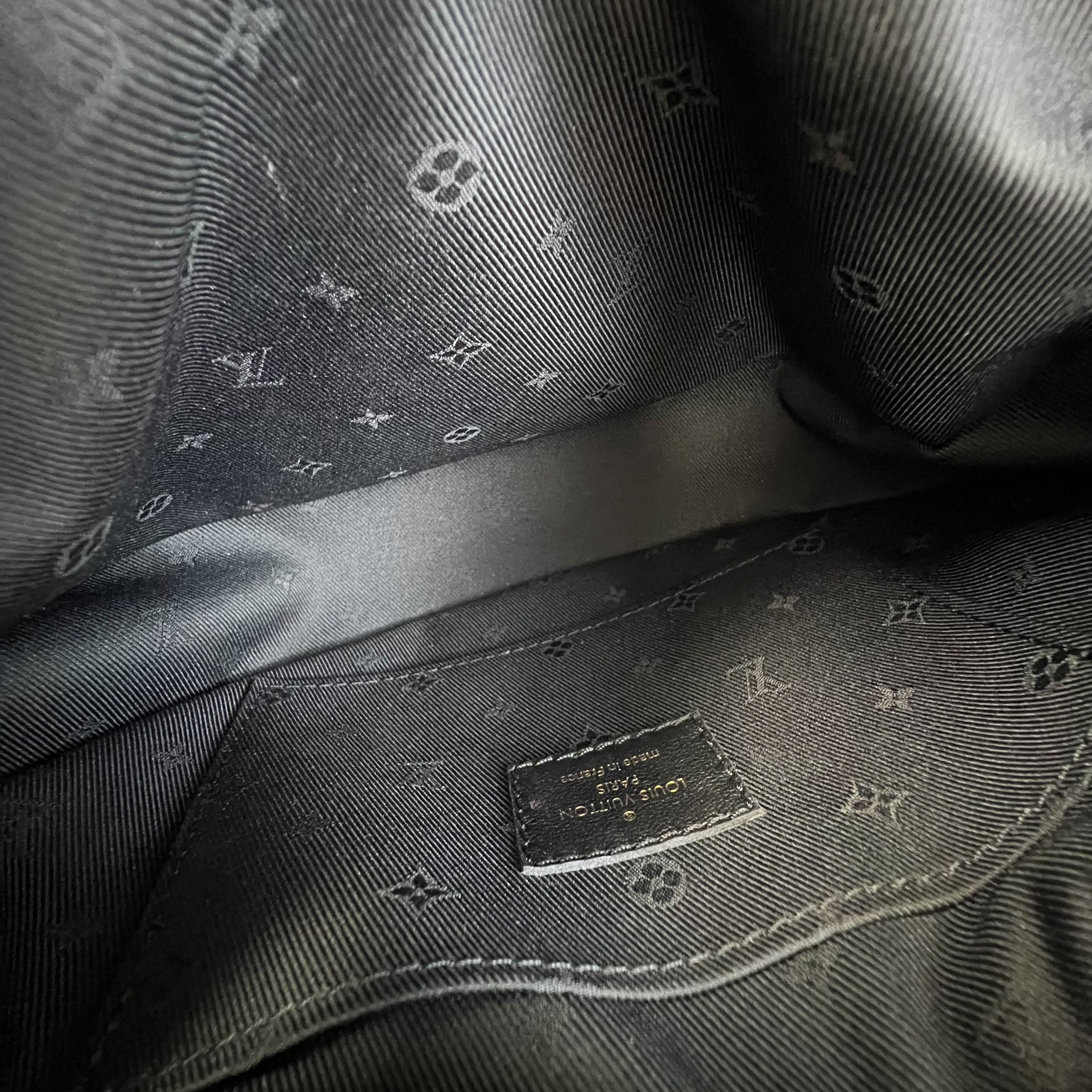 Louis Vuitton Calfskin Bubblegram Over The Moon Bag