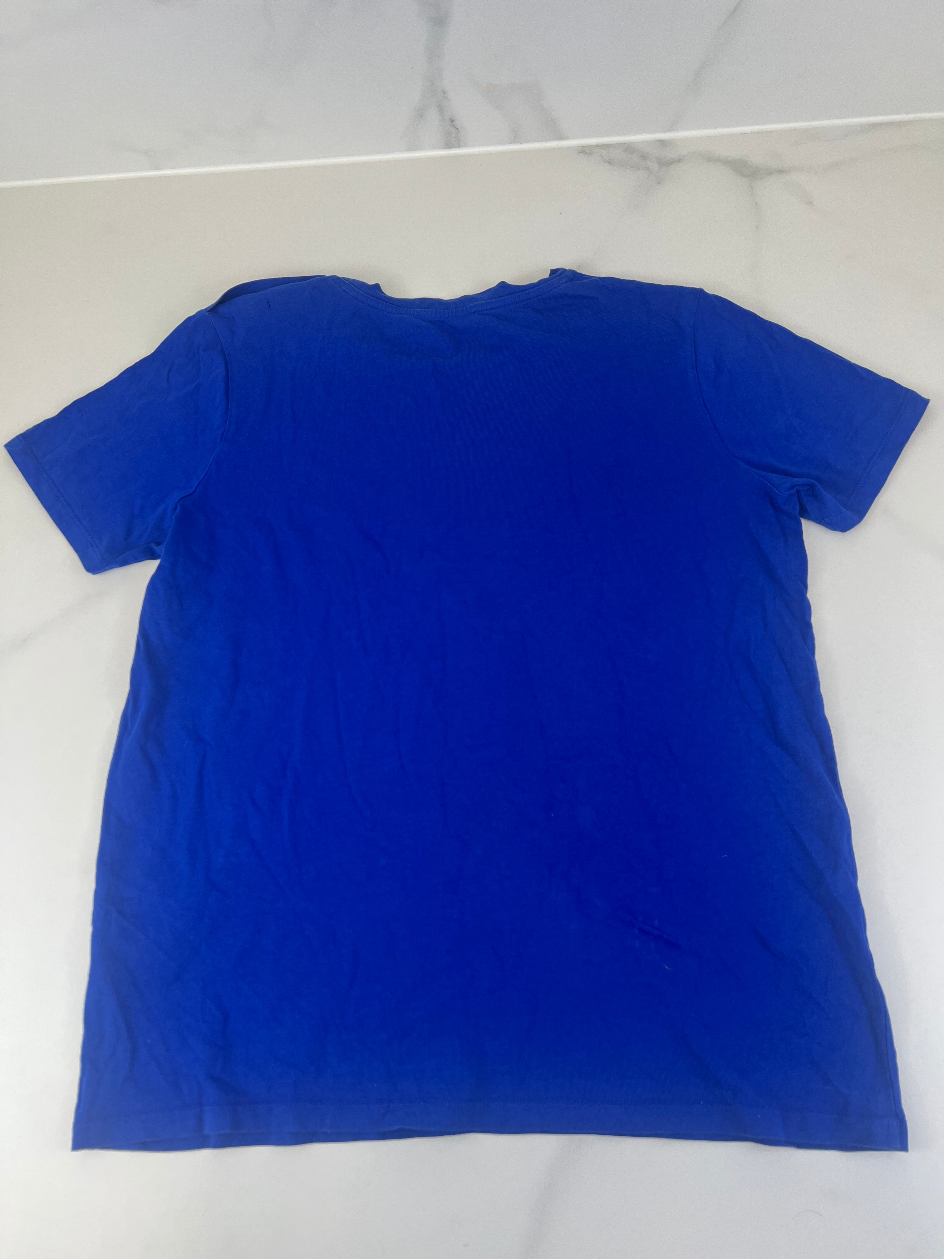 Balmain Blue T-Shirt Size 38