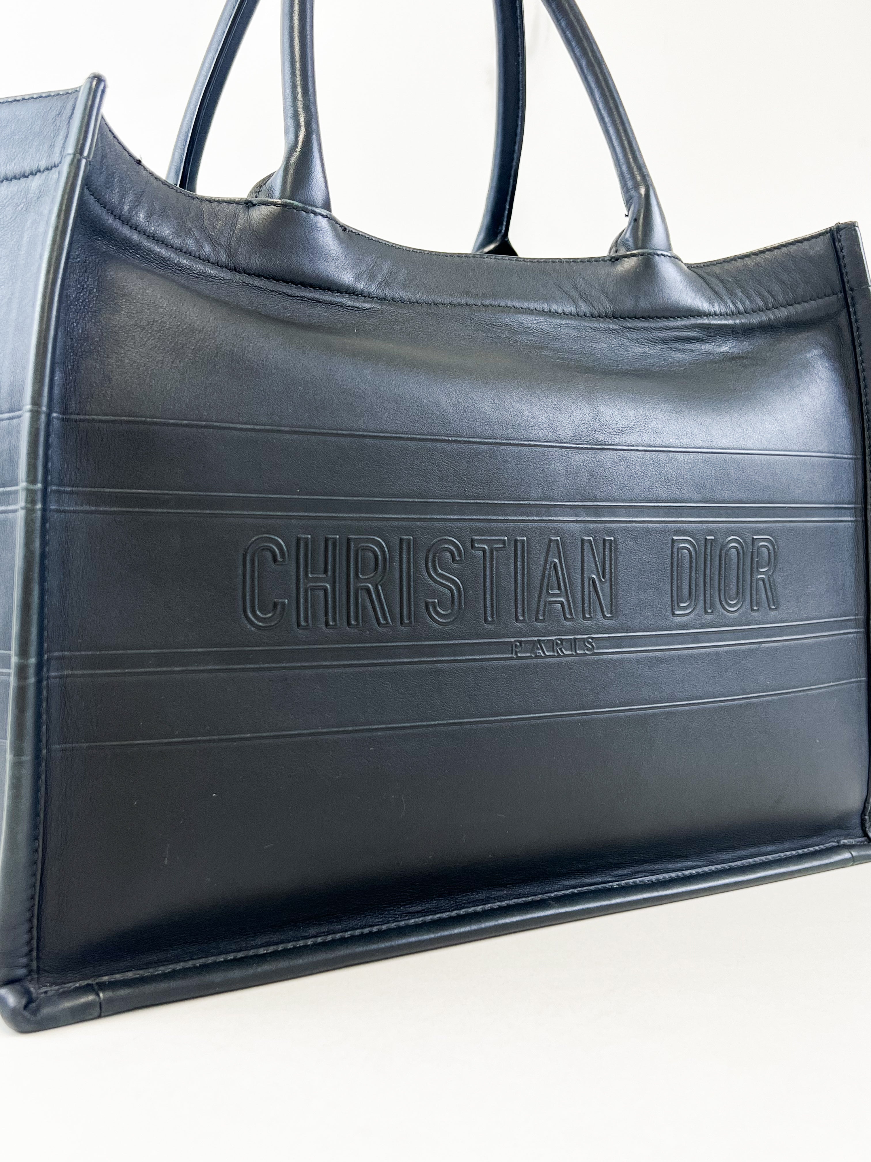 Christian Dior Medium Leather Tote