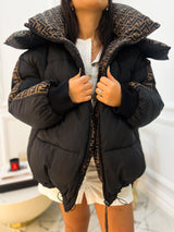 Fendi Puffer Jacket Reversible Size Large