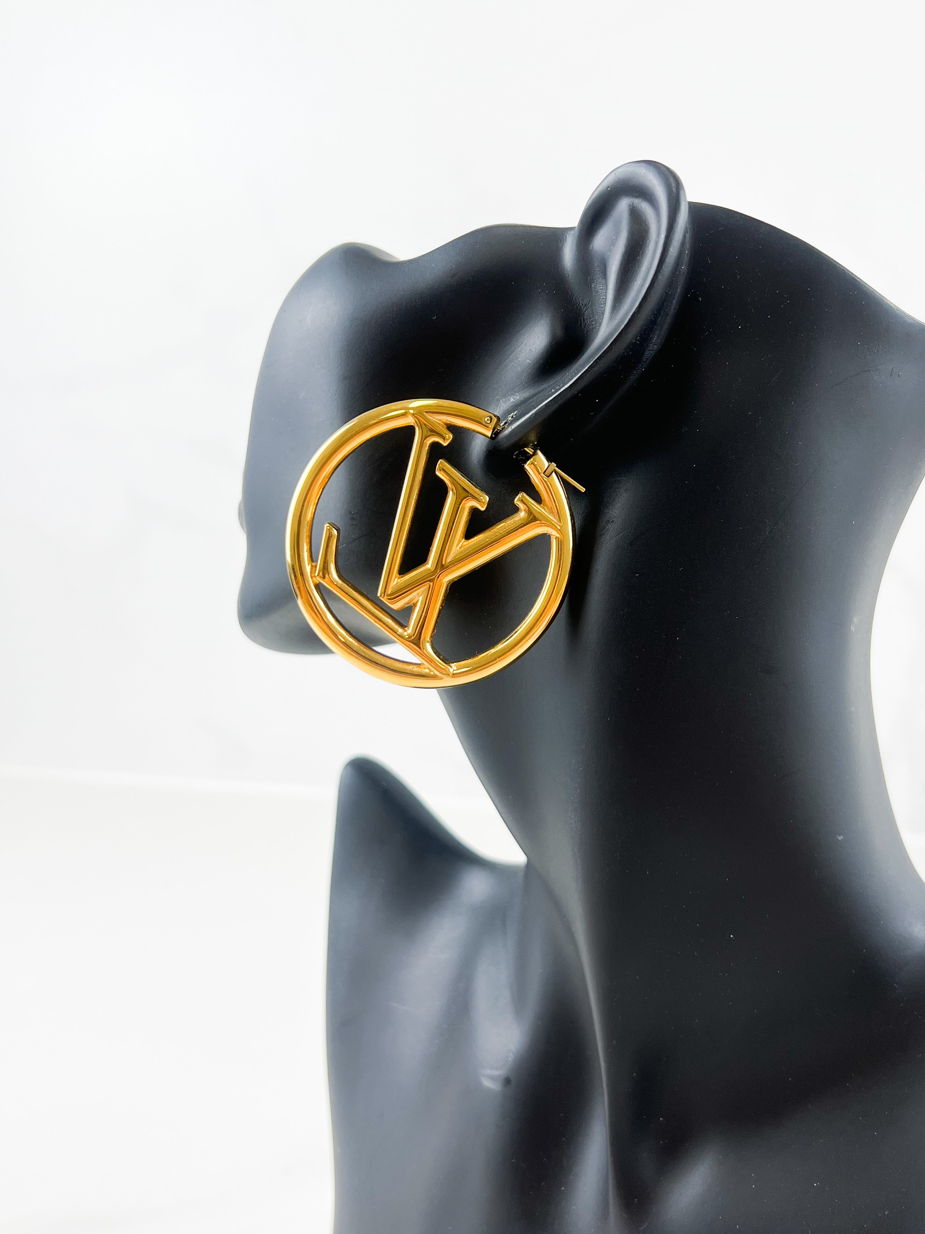 Louis Vuitton Louise Hoop Earrings