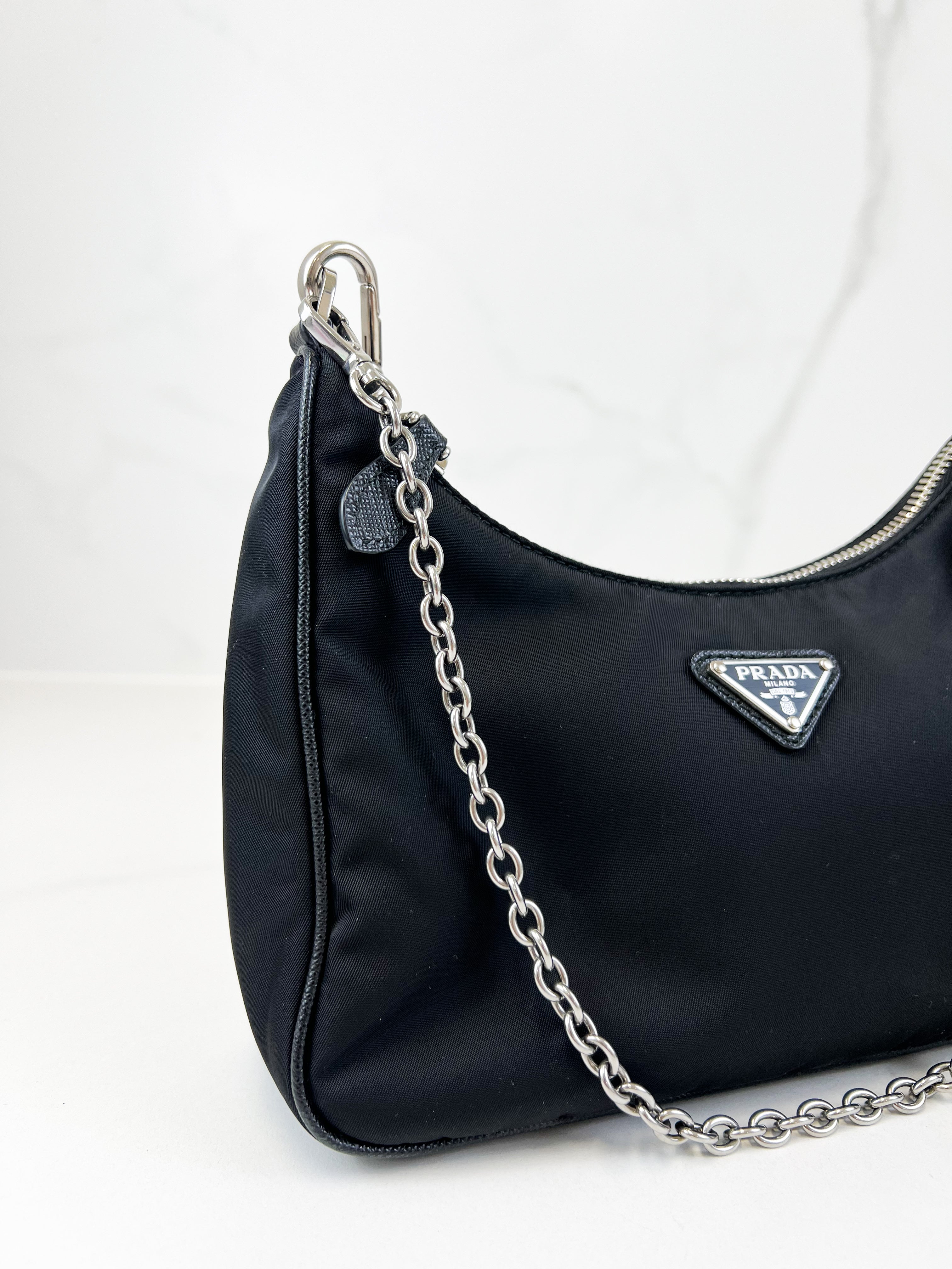 Prada Nylon Re-Edition 2005 in Black