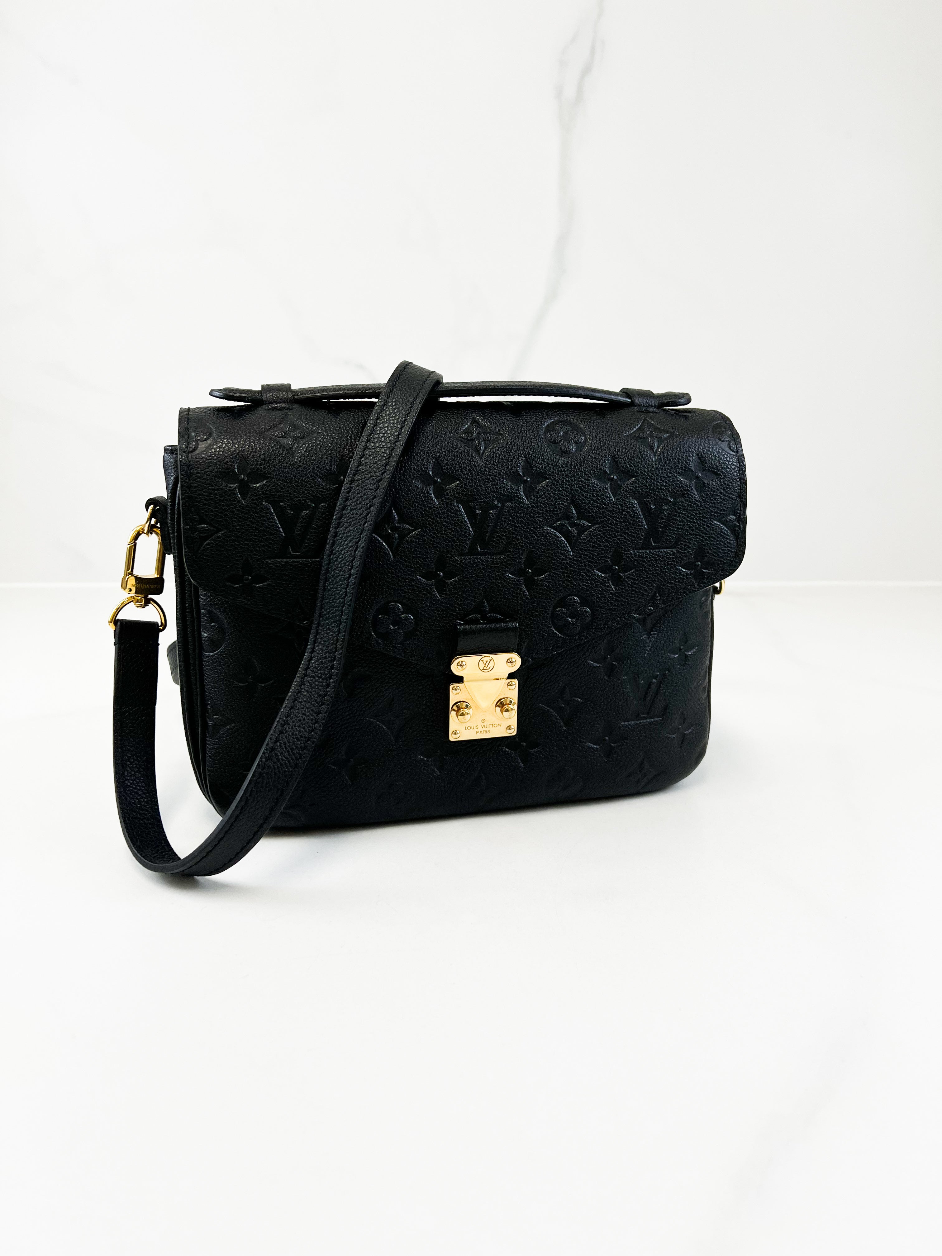 Louis Vuitton Empreinte Black Pochette Metis