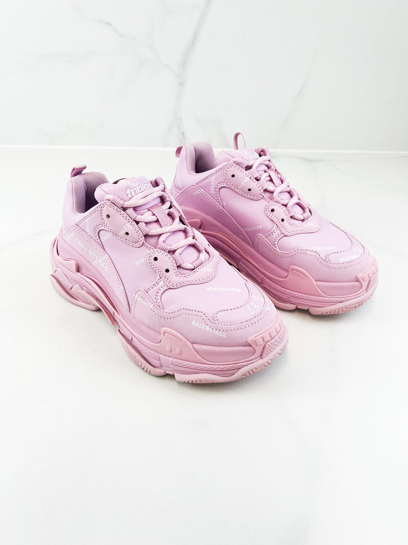 Balenciaga Pink Triple S Trainer