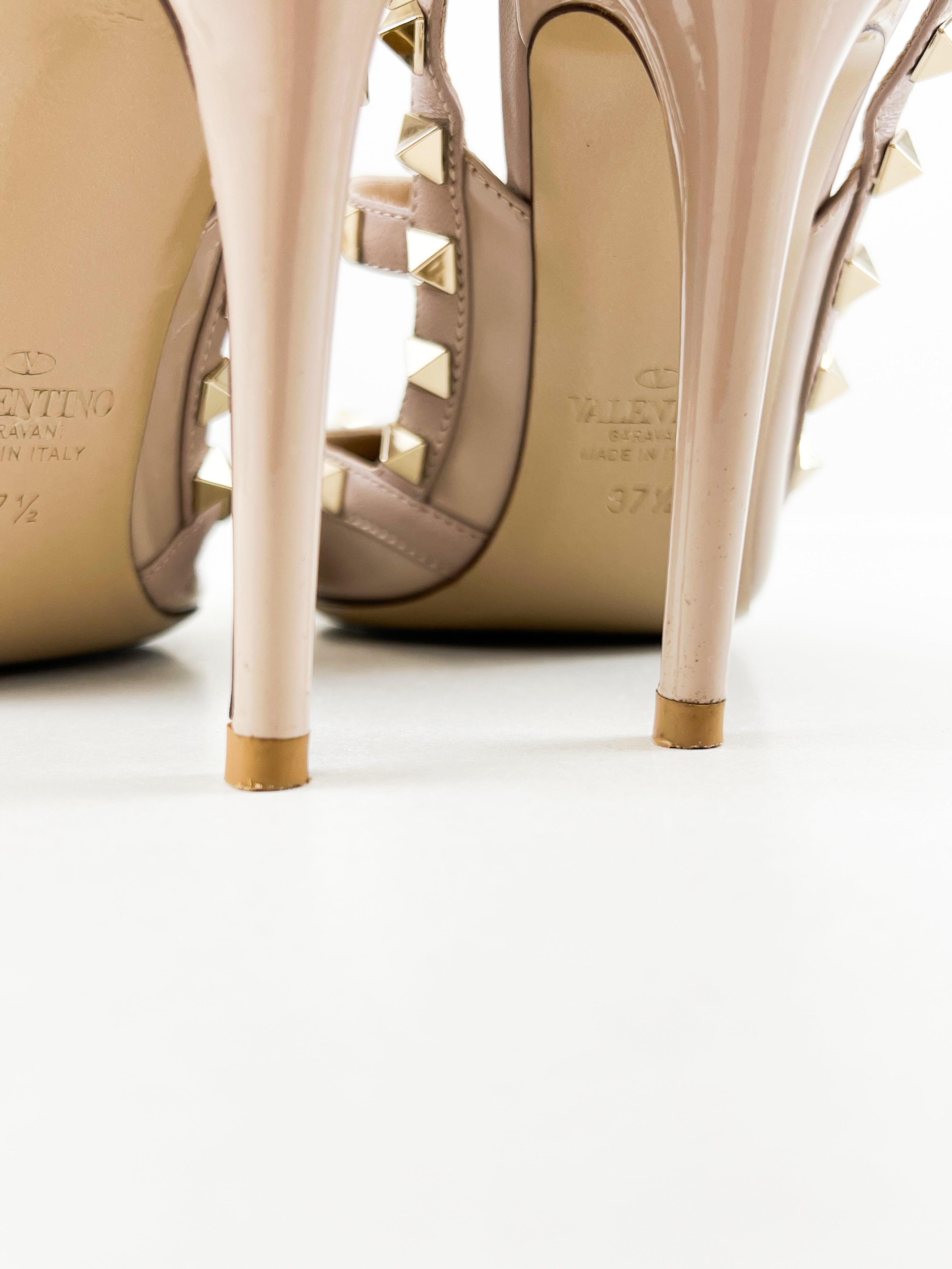 Valentino Caged Rockstud Pumps Size 37.5