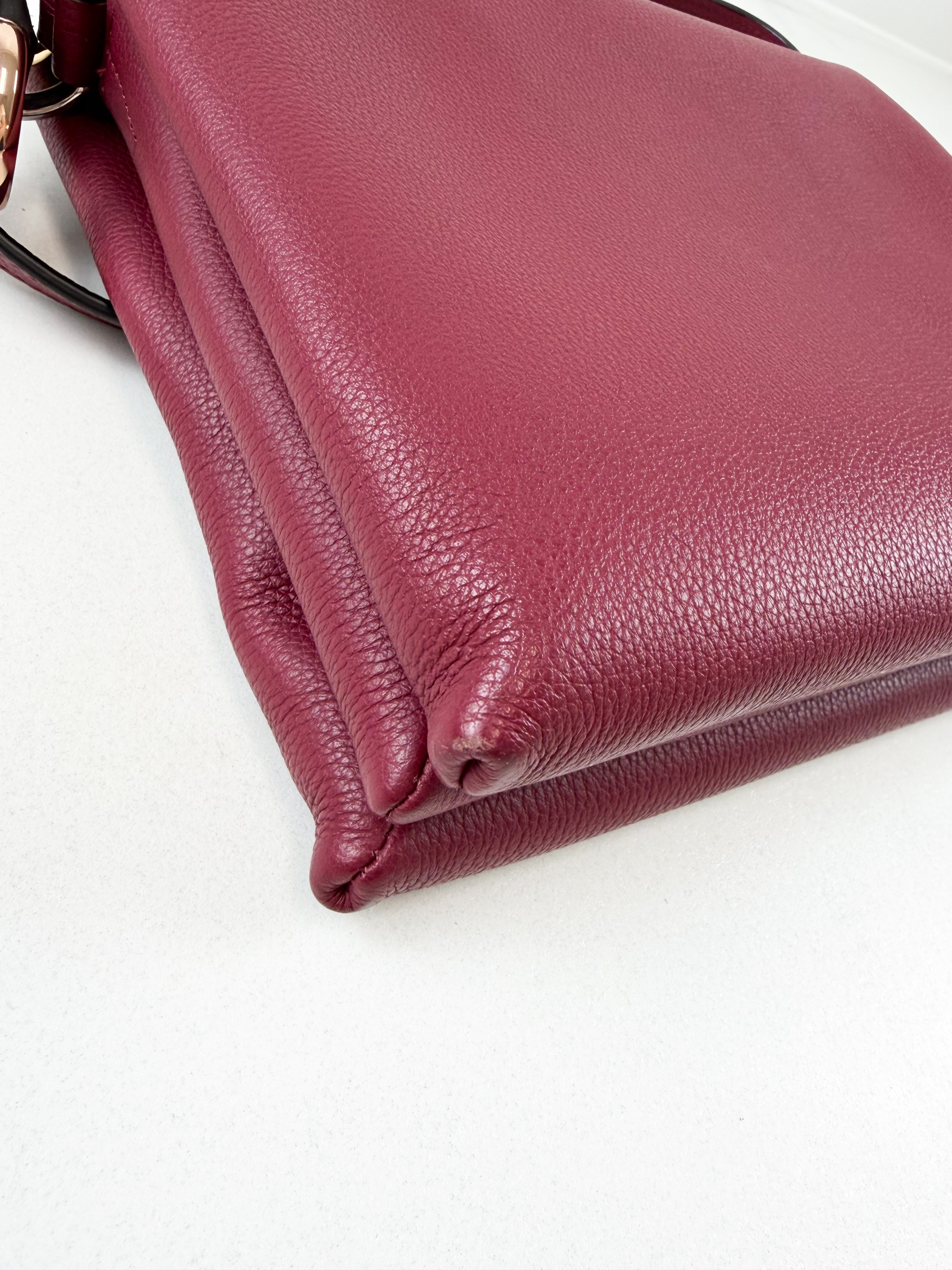 Cartier Trinity Bag in Ruby Red Grained Leather