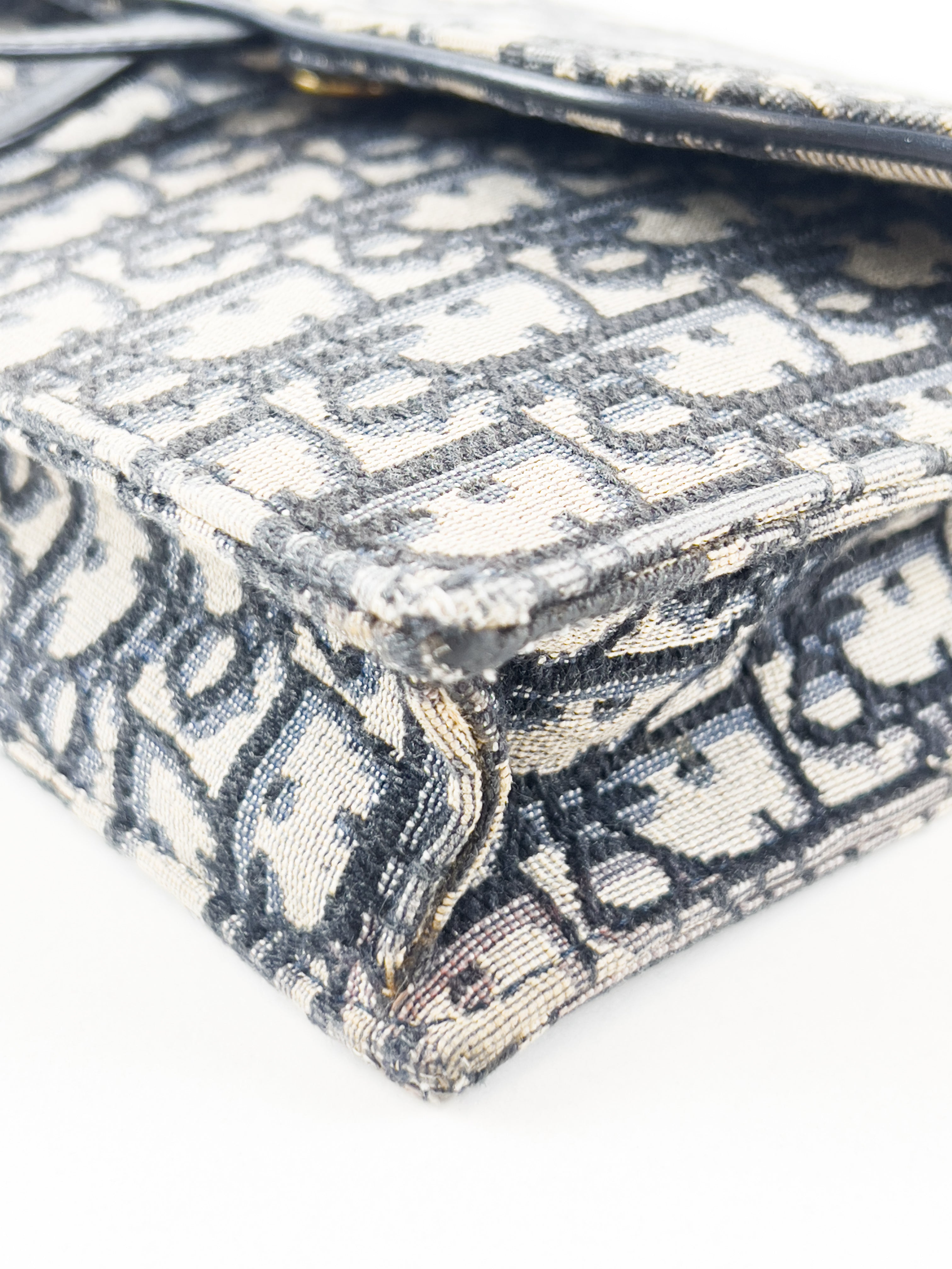 Christian Dior Medium Saddle Pouch with Chain