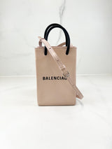Balenciaga Phone Holder Tote Bag