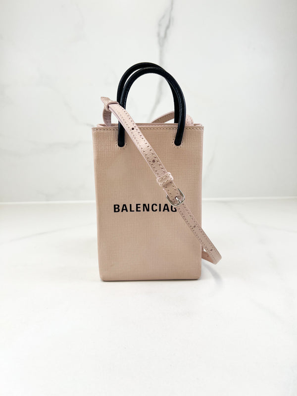 Balenciaga Phone Holder Tote Bag
