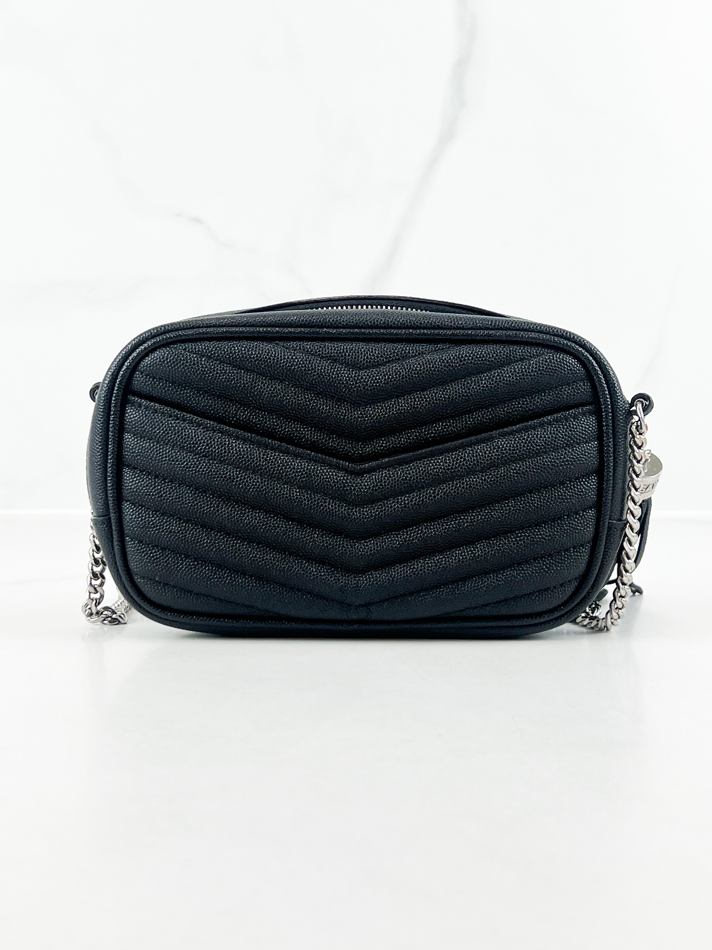 Saint Laurent Mini Lou Camera Bag SHW