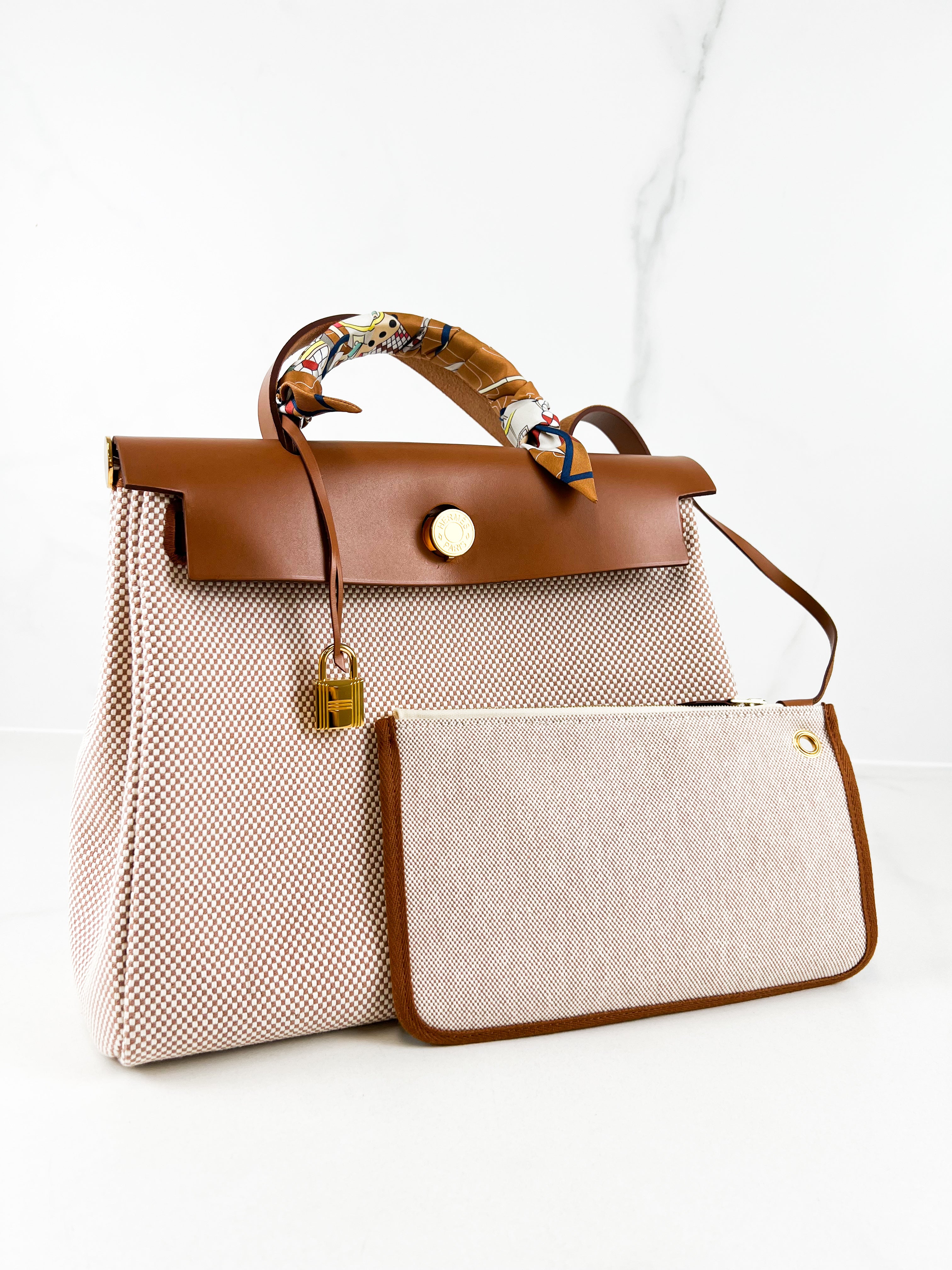 Hermes Herbag Zip 31 GHW