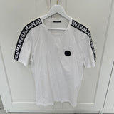 Balmain Logo Men's White T-Shirt Size XL