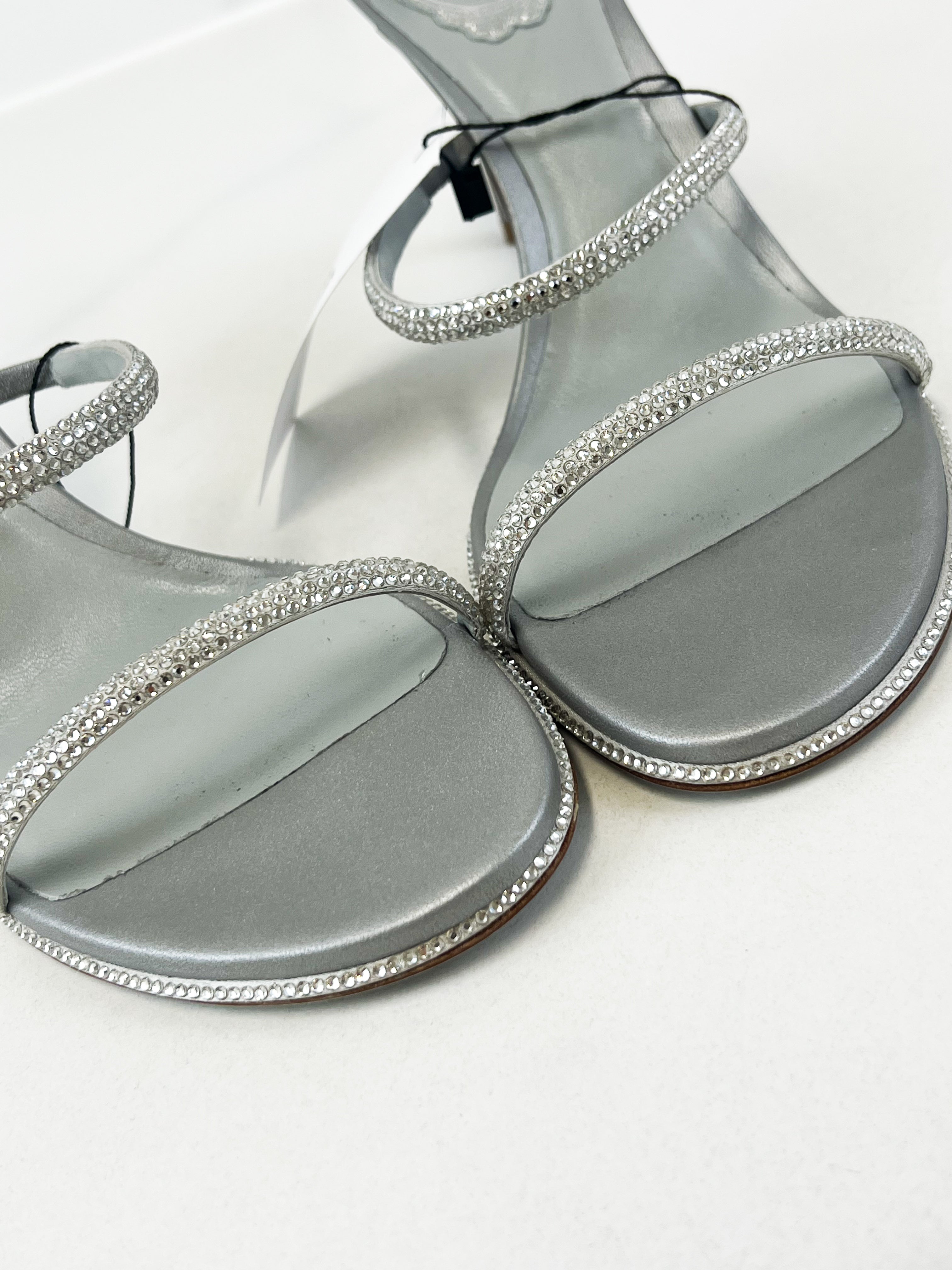 Rene Caovilla Cleo Sandal 80mm Size 39