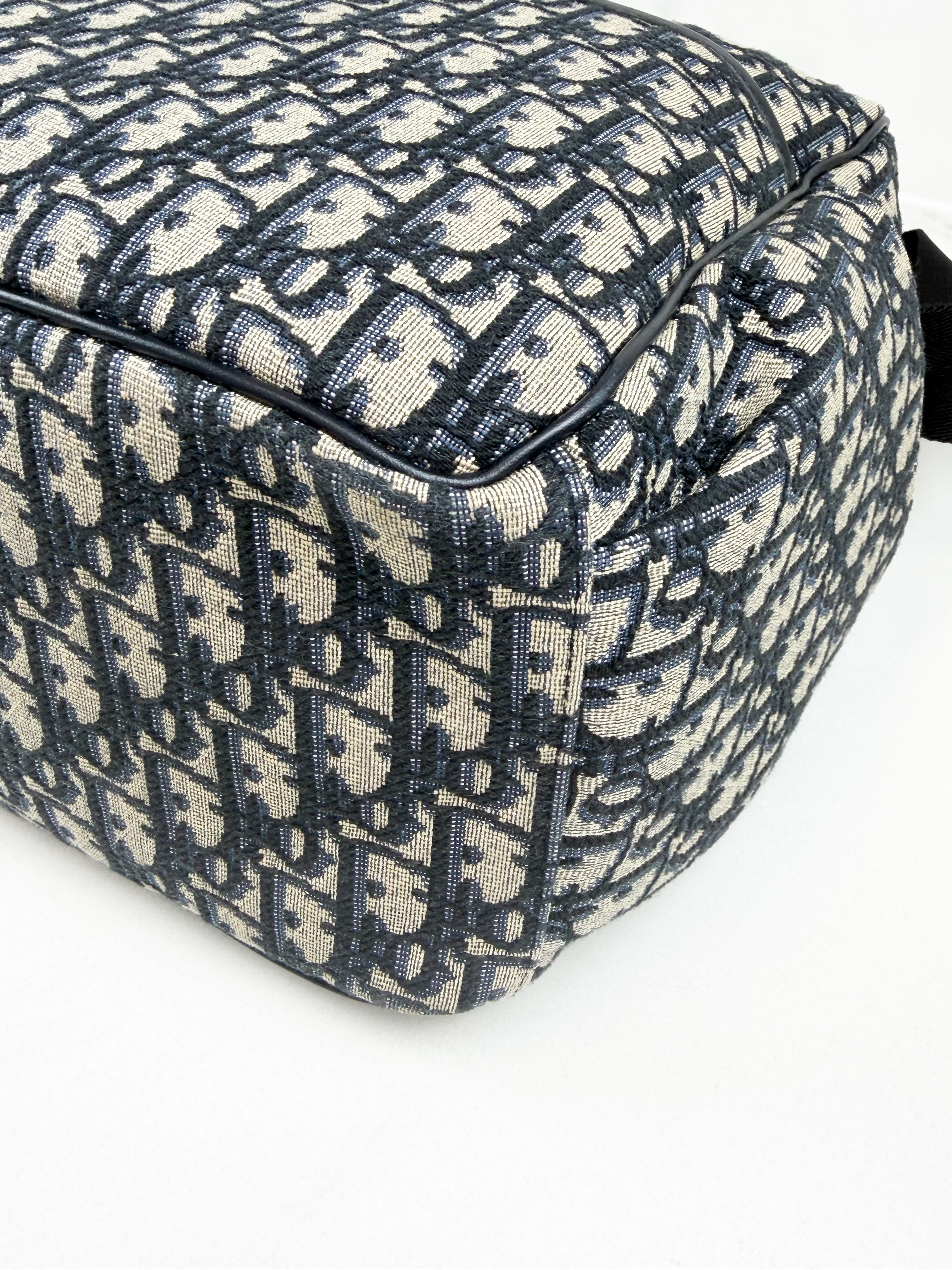Christian Dior Beige & Black Oblique Changing Bag