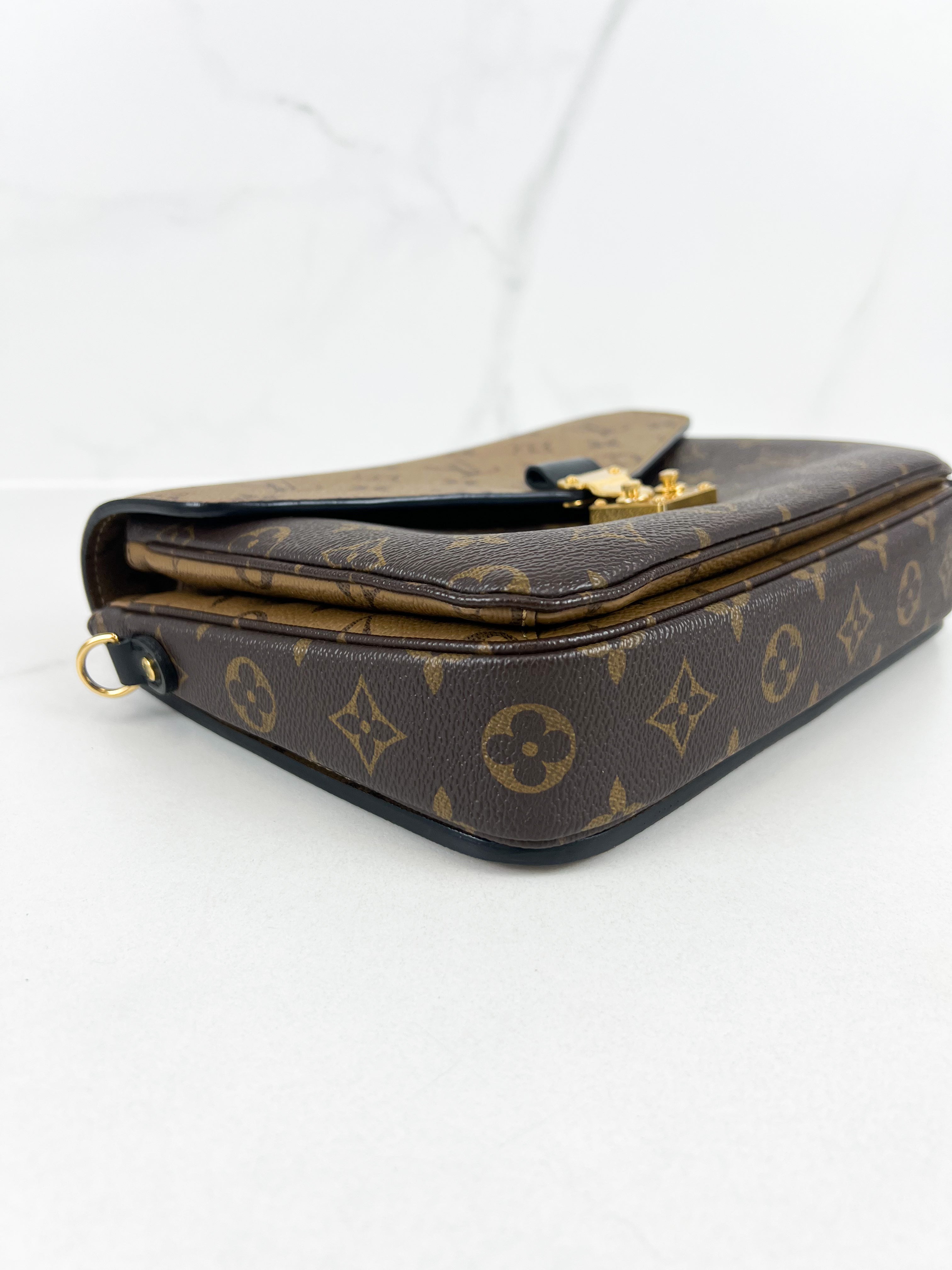Louis Vuitton Monogram Reverse Pochette Metis