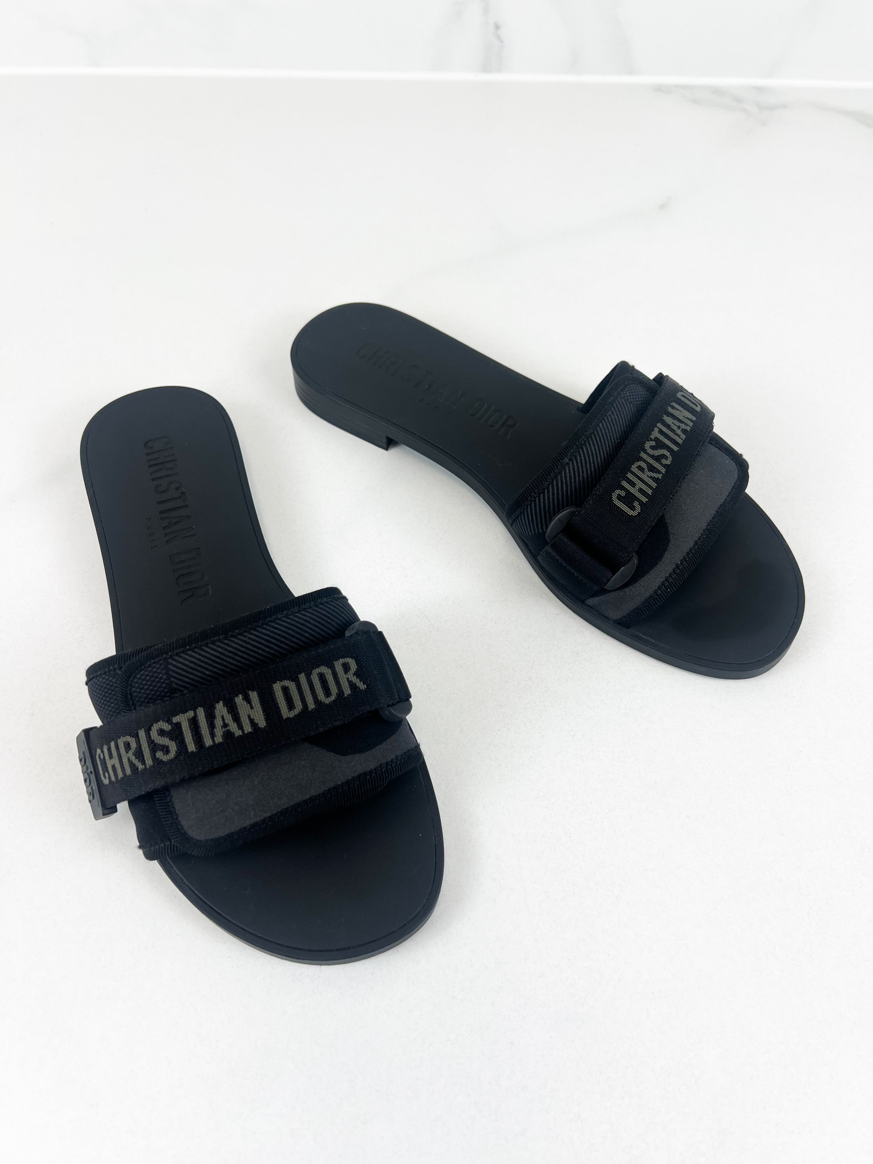 Christian Dior Revolution Slides Size 39