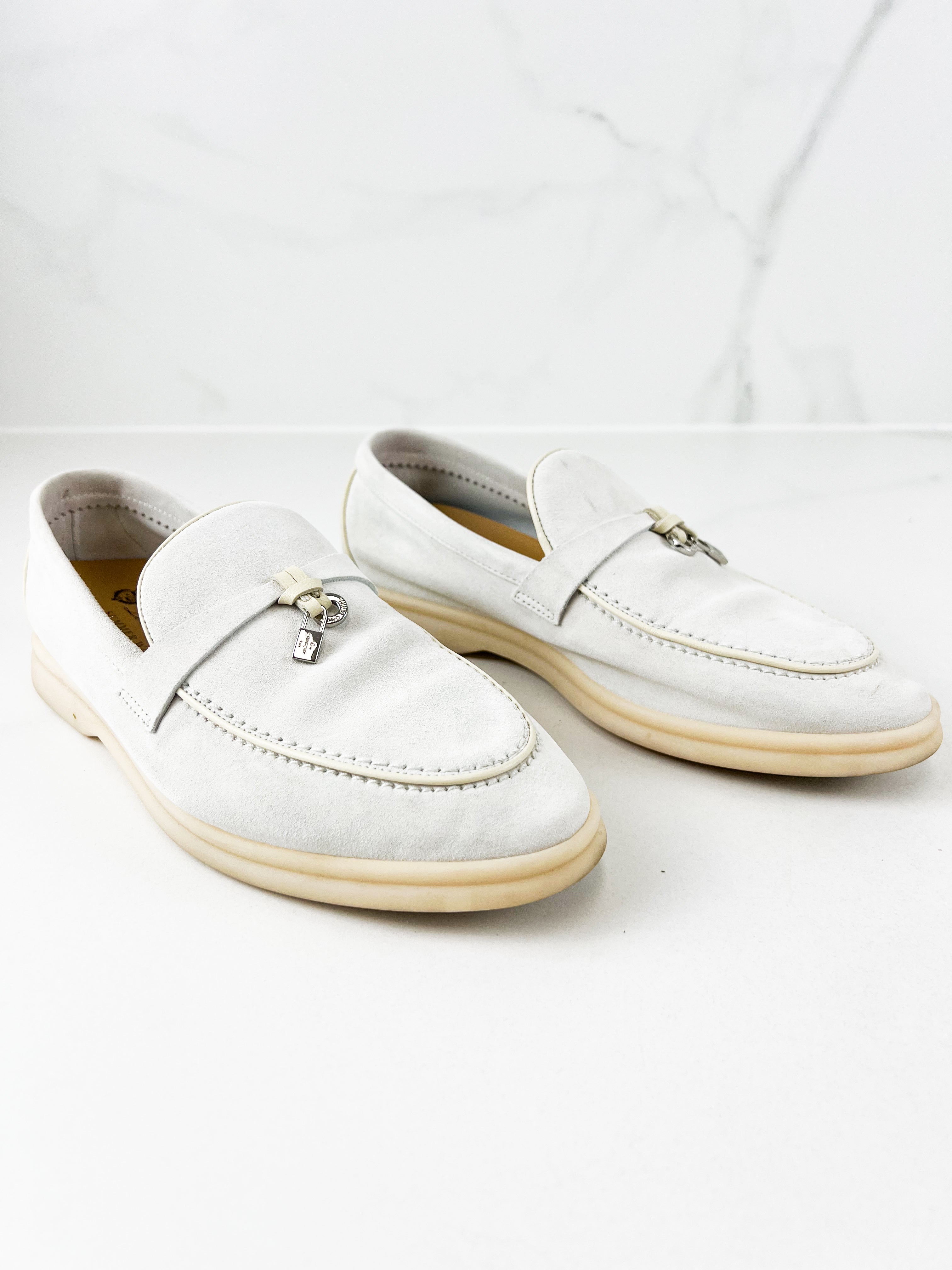 Loro Piana Summer Charms Walk 37 Ice Grey