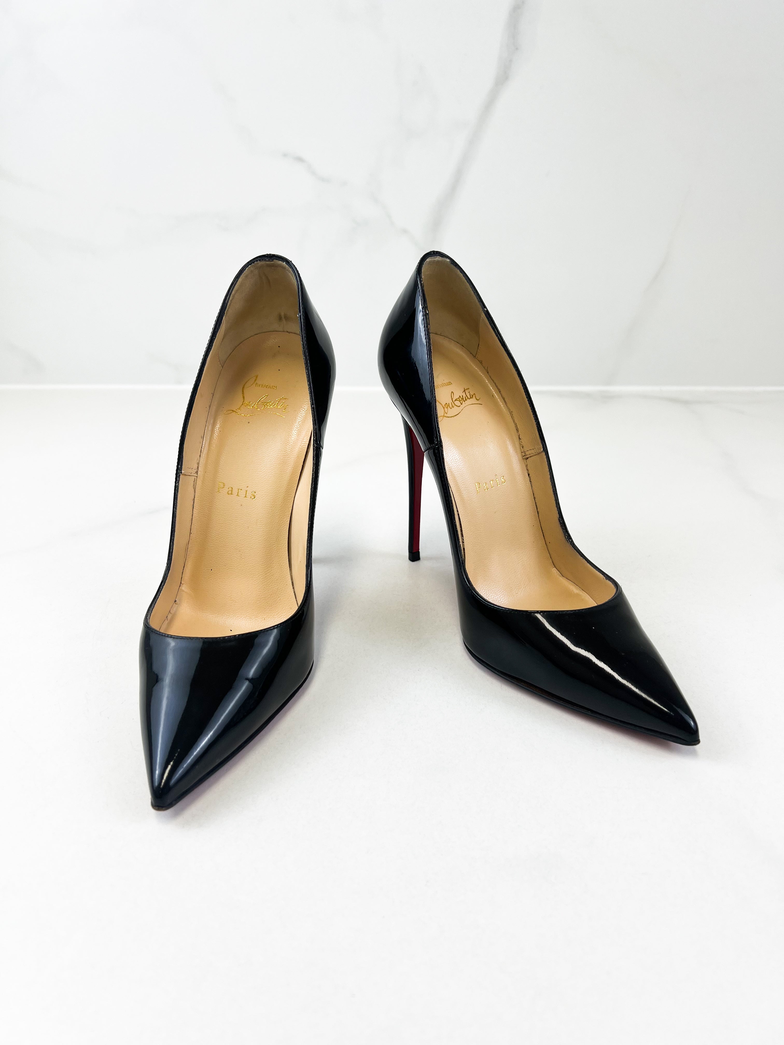 Christian Louboutin Black So Kate 120 Size 37.5