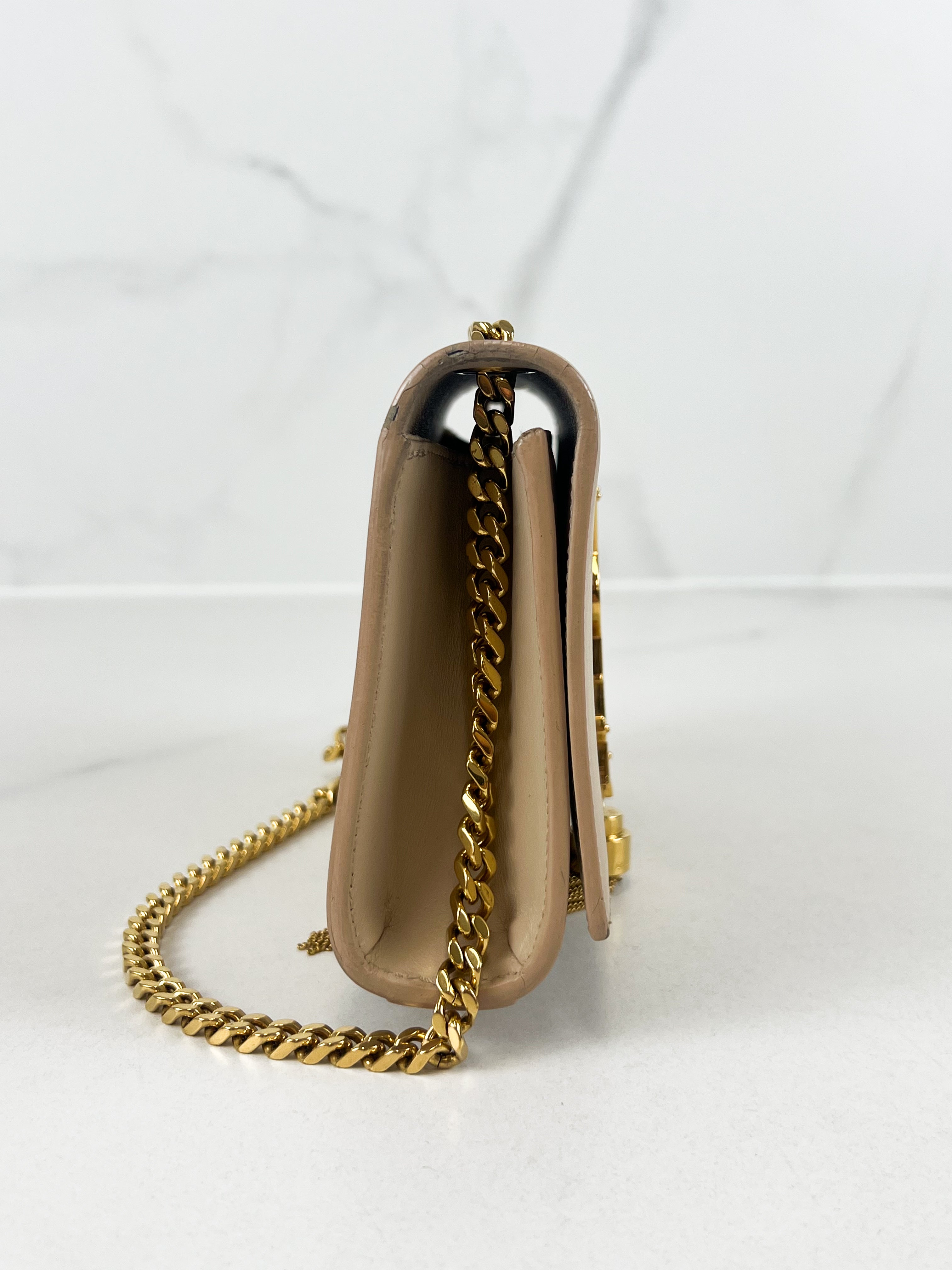 Saint Laurent Kate Small Leather Chain Bag