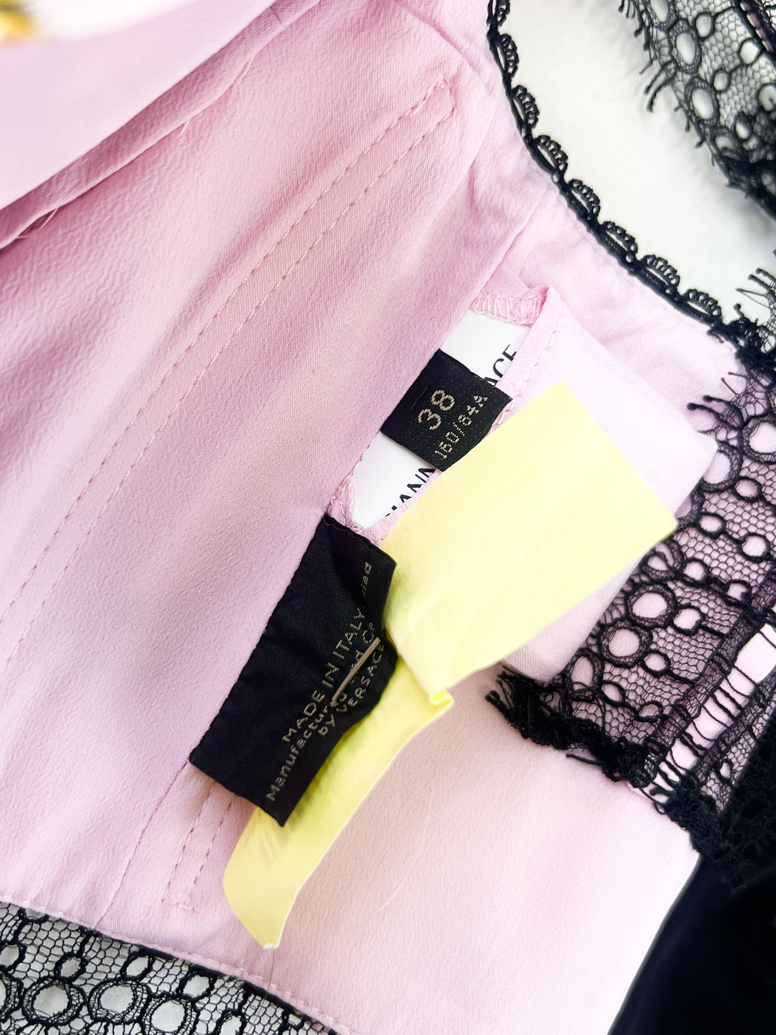 Versace Pleated Printed Silk Twill Mini Skirt & Bustier Set