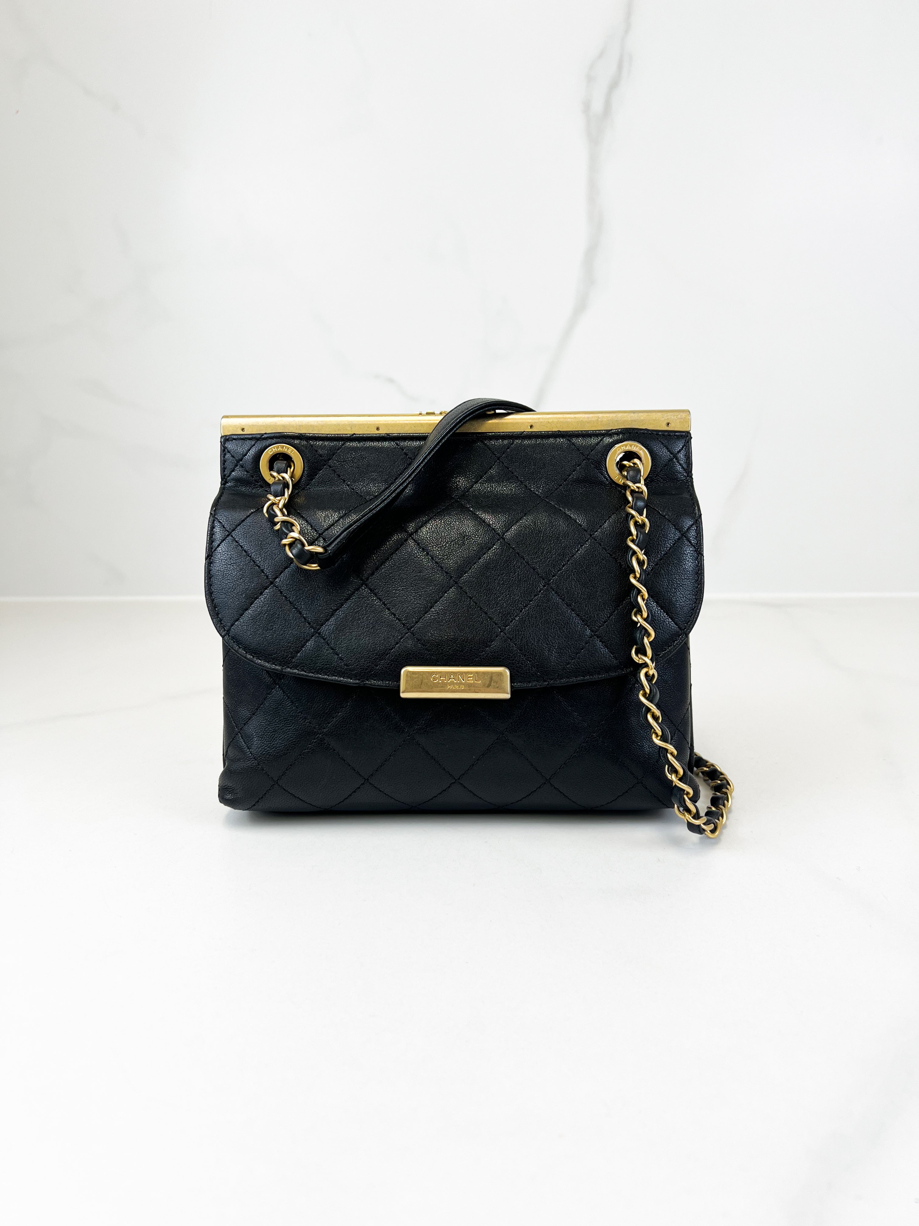 Chanel Double Sided Flap with GHW