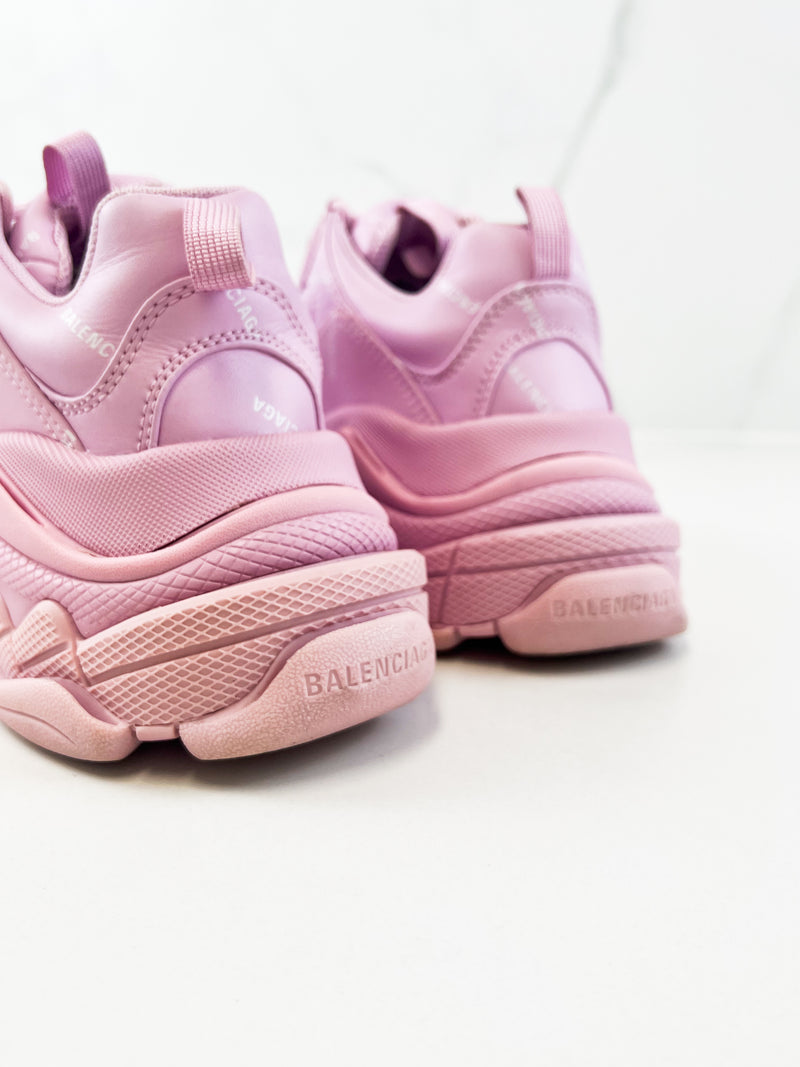 Balenciaga Pink Triple S Trainer