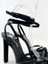 Saint Laurent Platform Ankle Strap Sandal Size 36