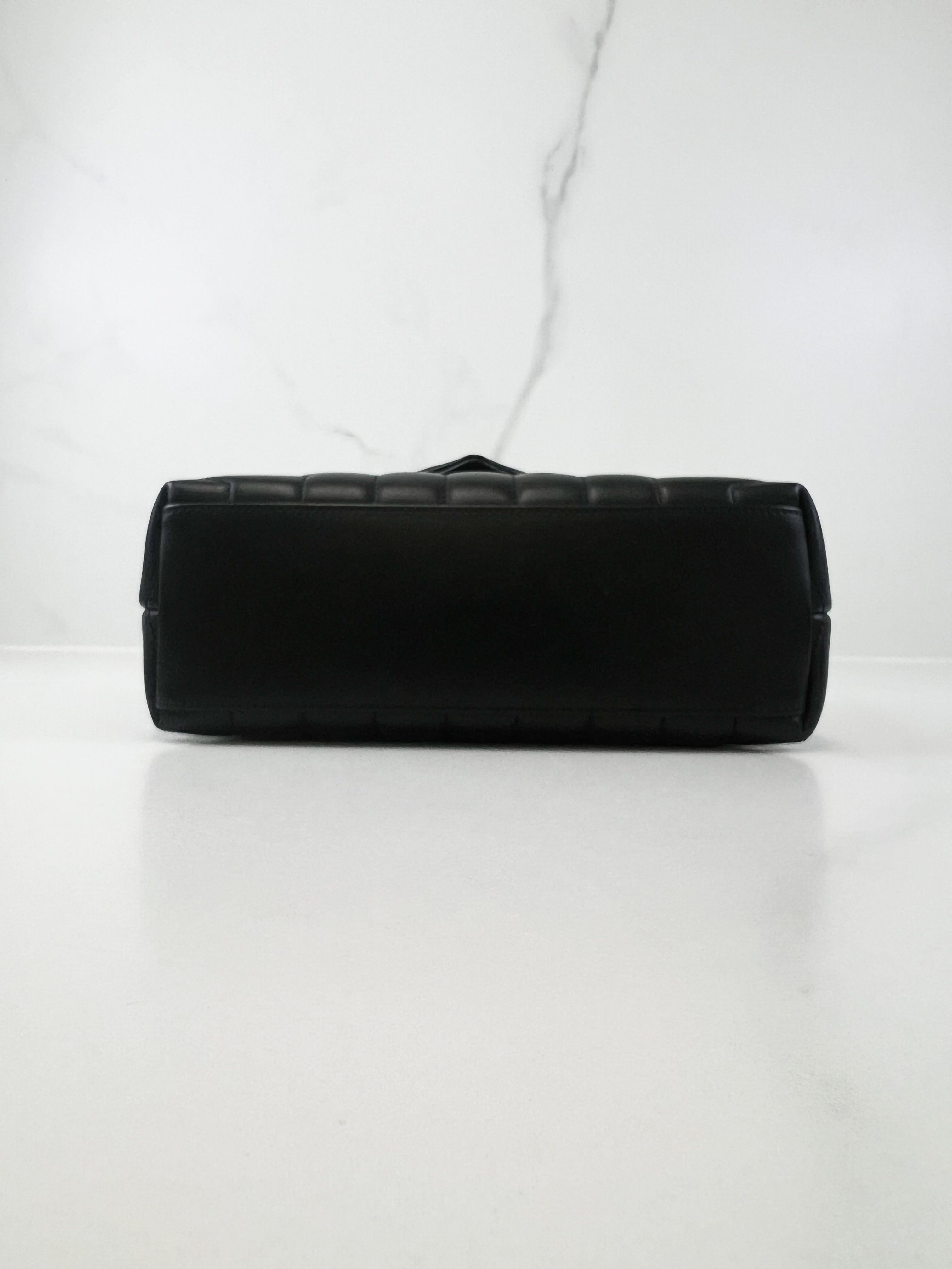 Saint Laurent Black Small Lou with GHW