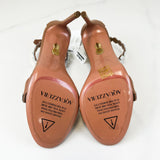 Aquazzura Tequila 105mm Leather Sandals Size 39