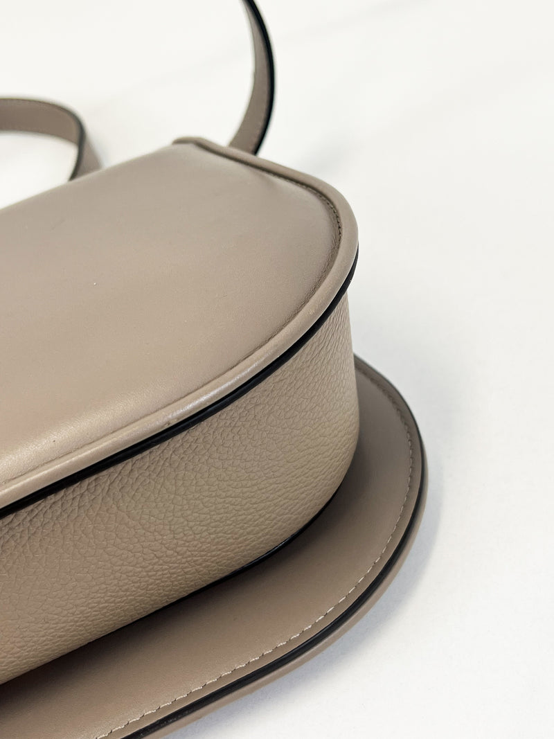 Fendi C-Mon Taupe Crossbody Bag
