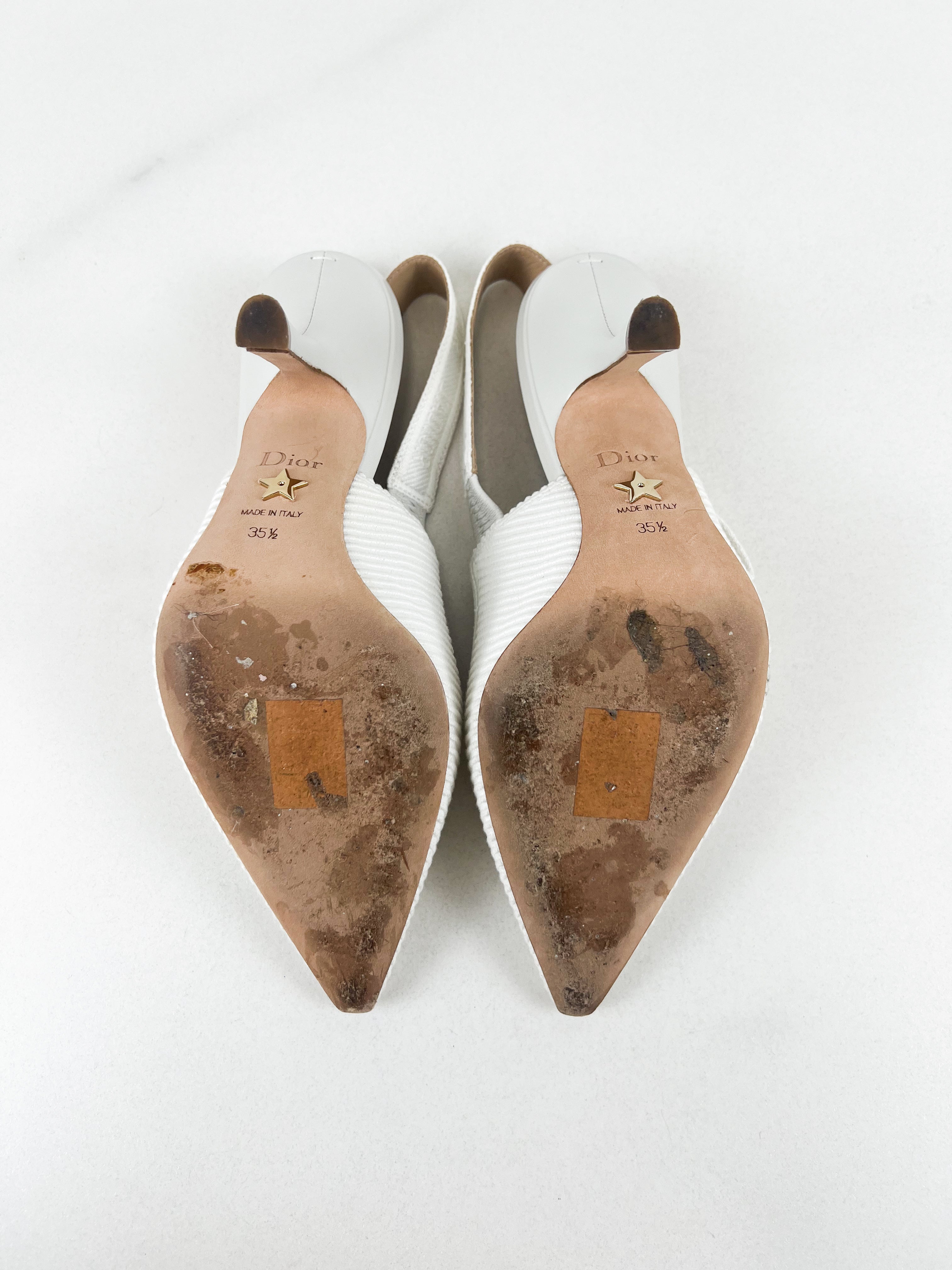 Christian Dior J'adior Slingback Heels Size 35.5