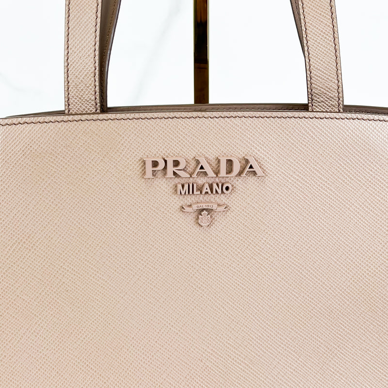 Prada beige handbag on sale