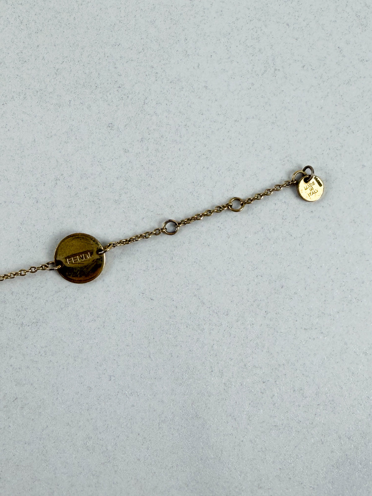 F is Fendi Bracelet in Gold Tone