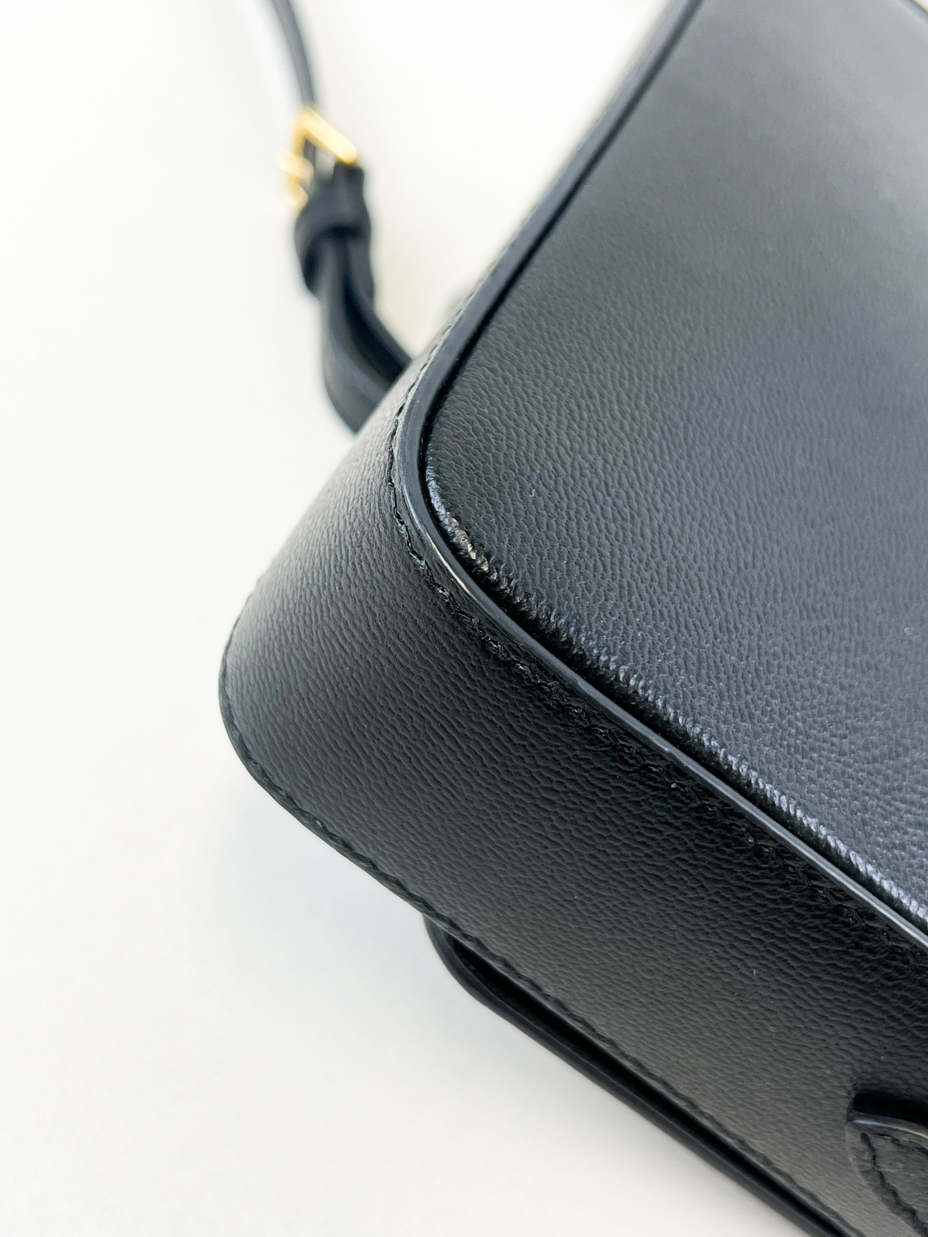 Burberry Leather and Vintage Check Note Crossbody Bag