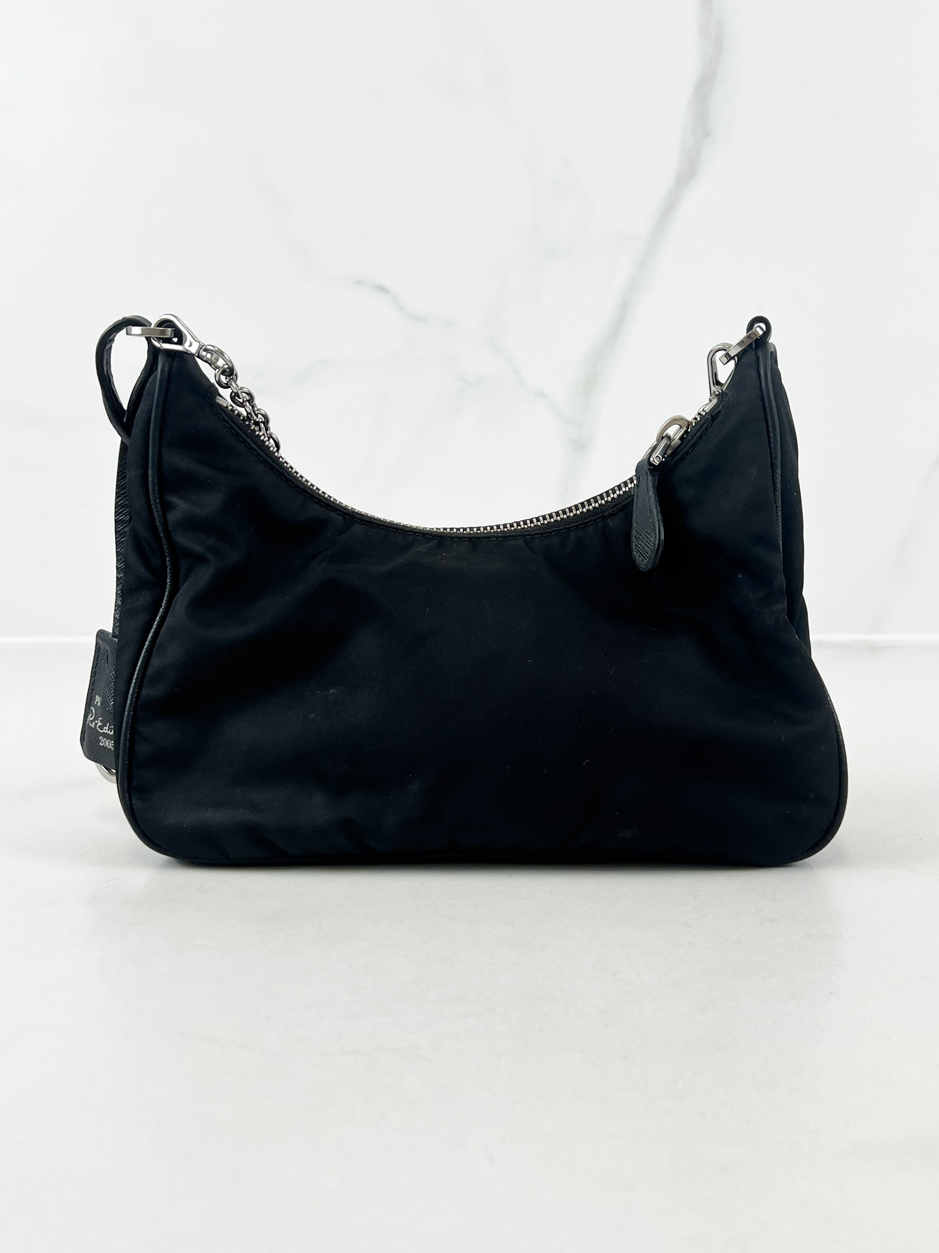 Prada Nylon Re-Edition 2005 in Black