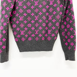 Louis Vuitton Monogram Jacquard Womens Sweater