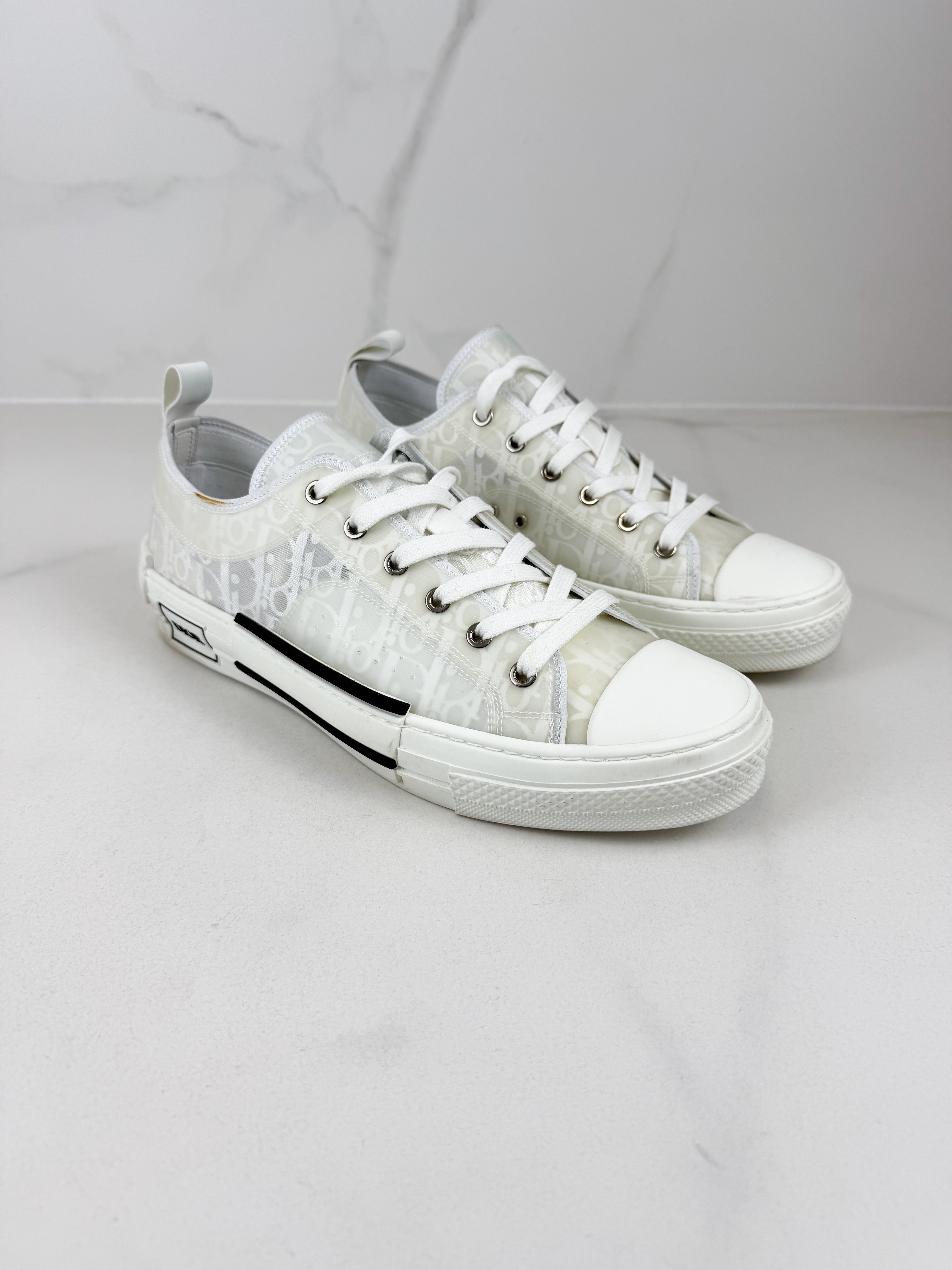 Christian Dior B23 Oblique Low-Top Sneaker Size 43