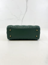 Christian Dior Small Lady Dior Teal