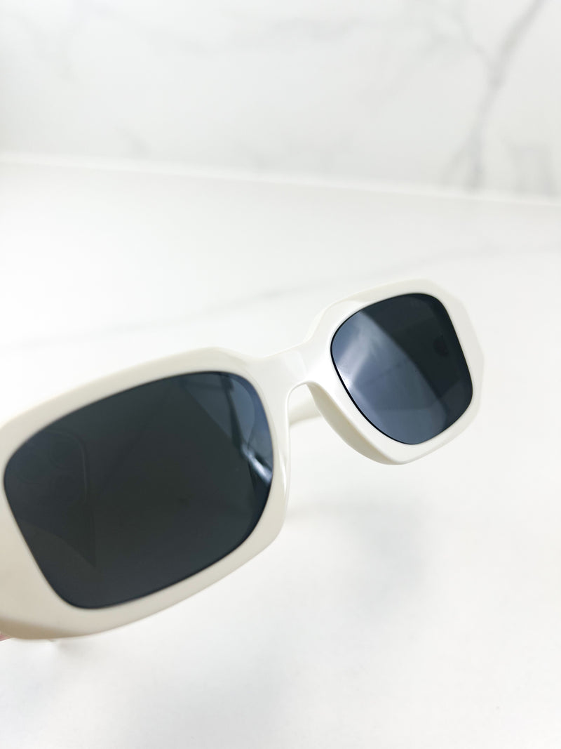 Prada Logo Arm Sunglasses