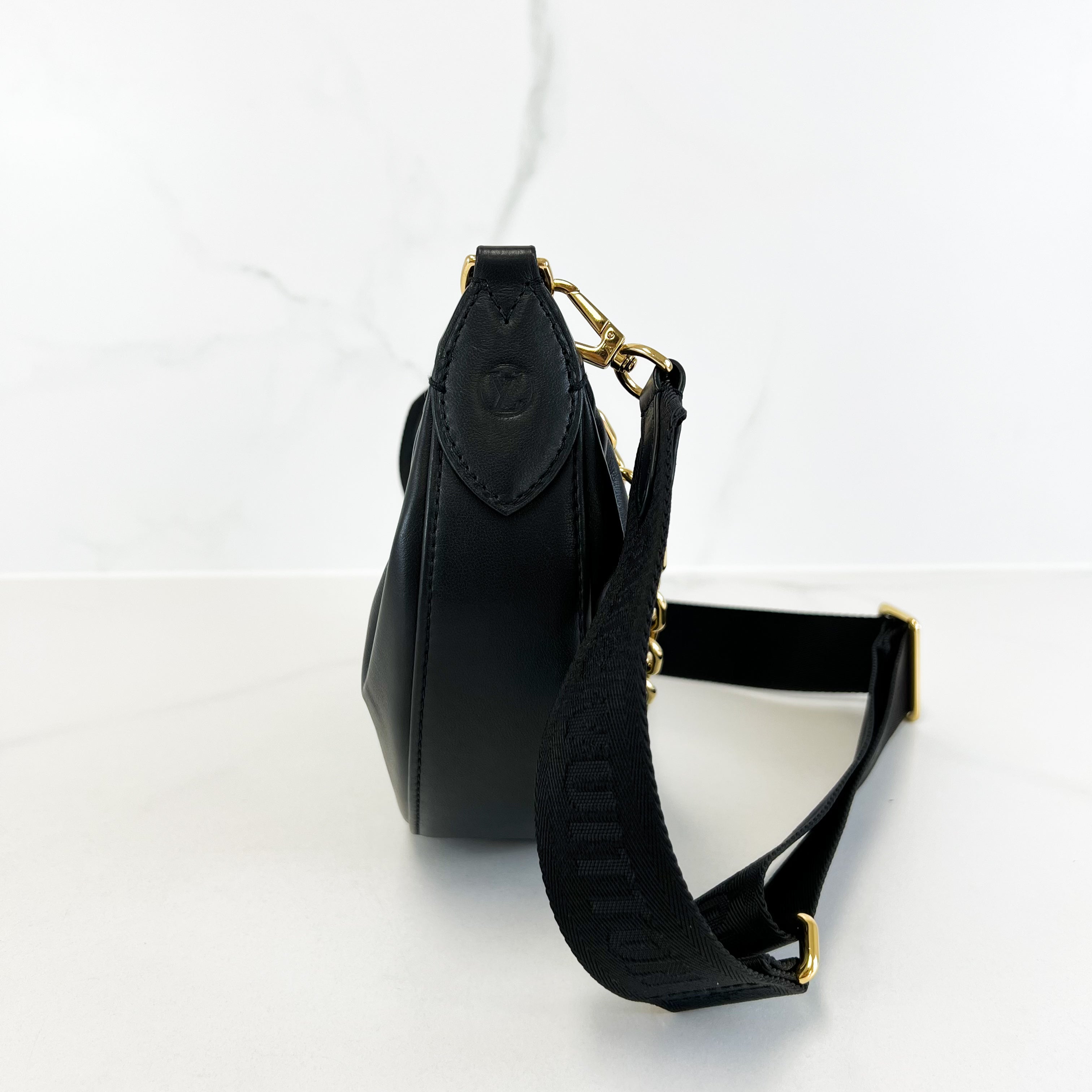 Louis Vuitton Calfskin Bubblegram Over The Moon Bag