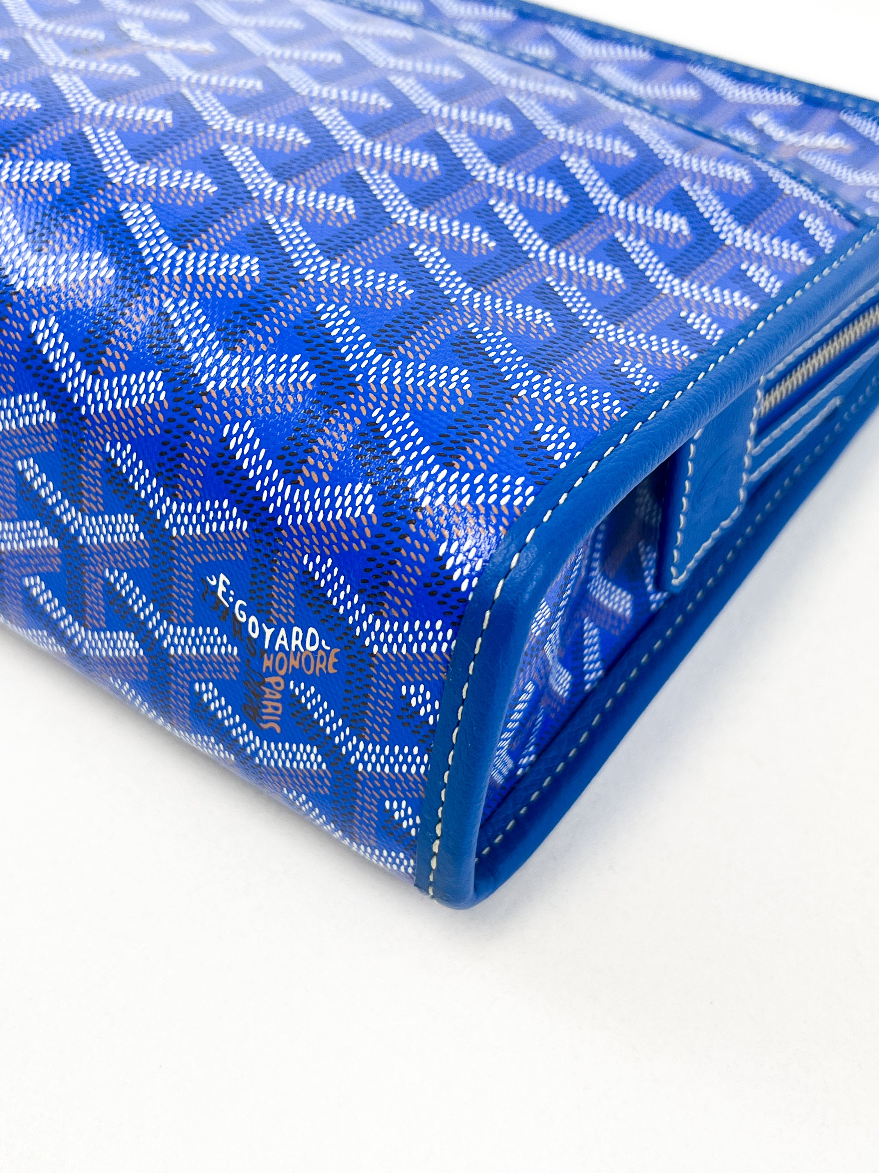 Goyard Jouvence MM Toiletry Pouch in Blue