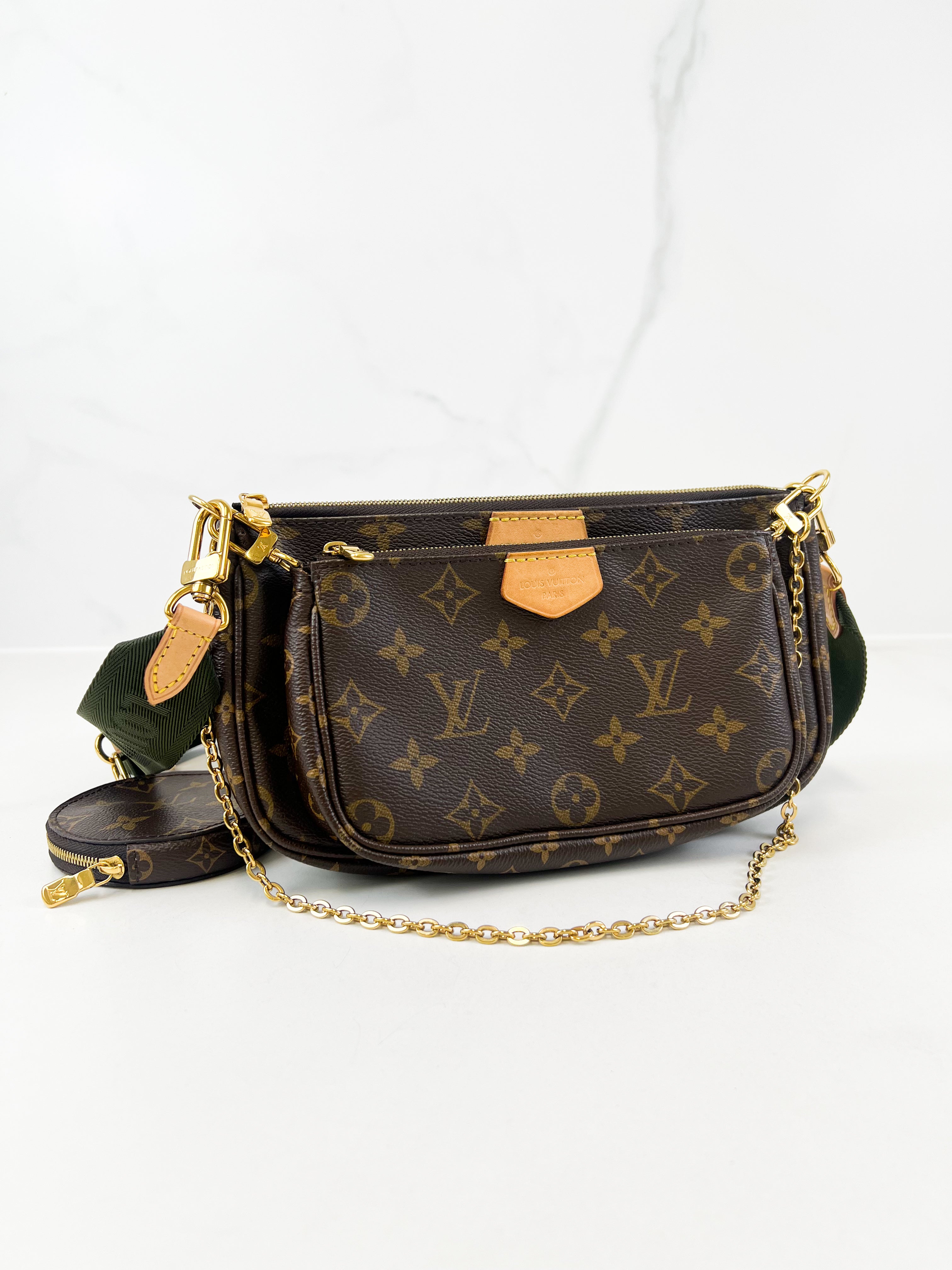 Louis Vuitton Multi Pochette Accessories in Khaki