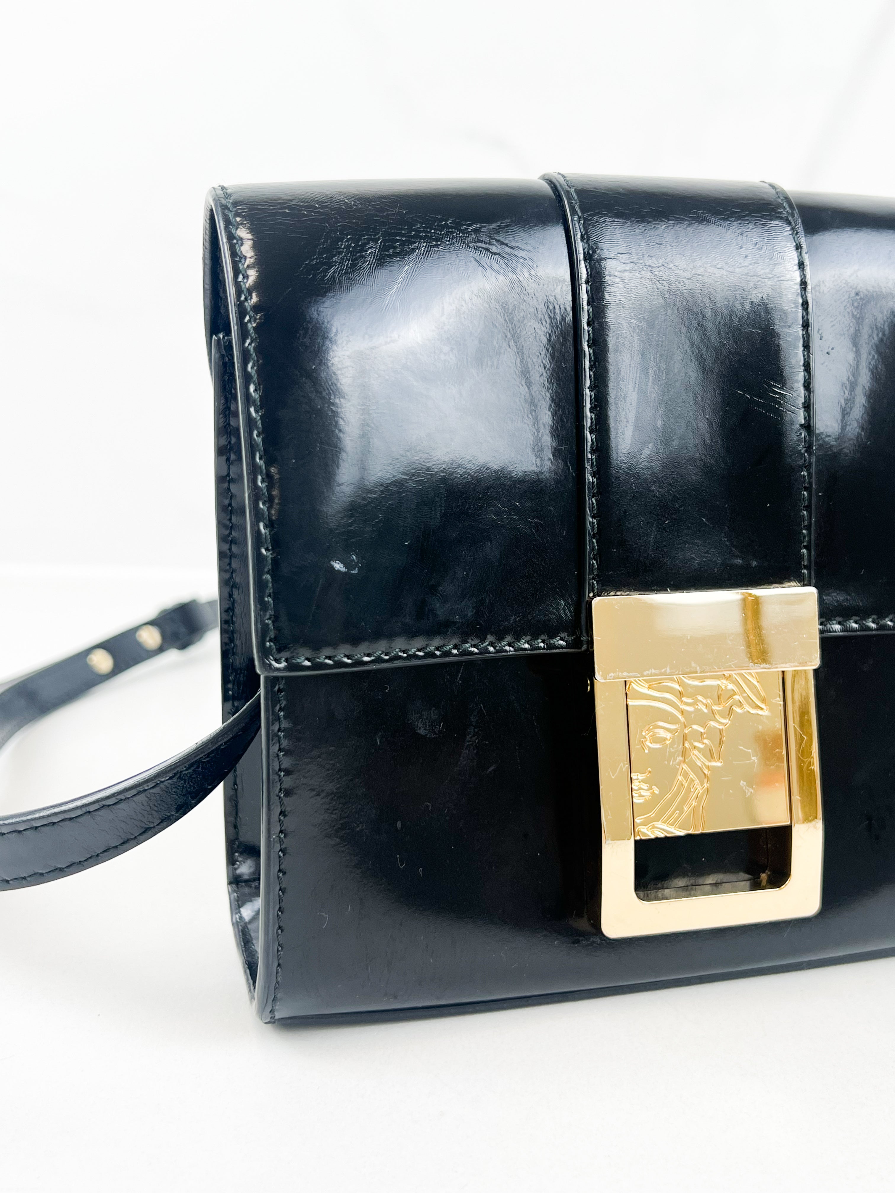 Versace Patent Leather Bag