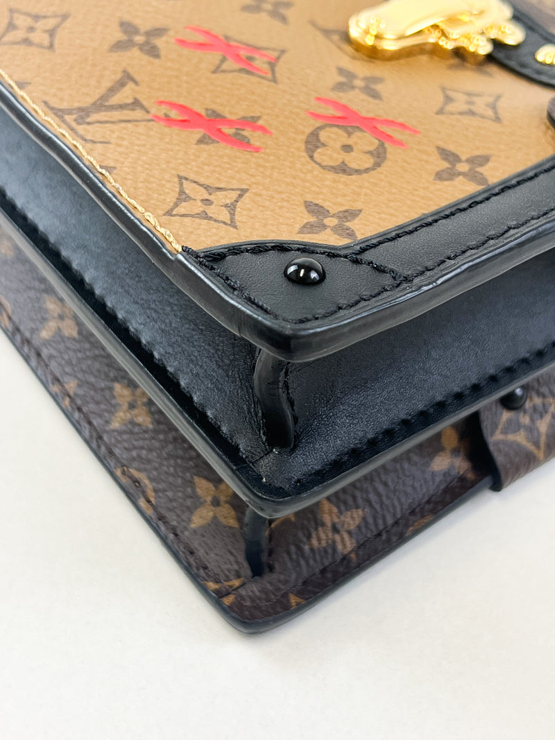 Louis Vuitton Monogram Canvas Trunk Clutch Bag