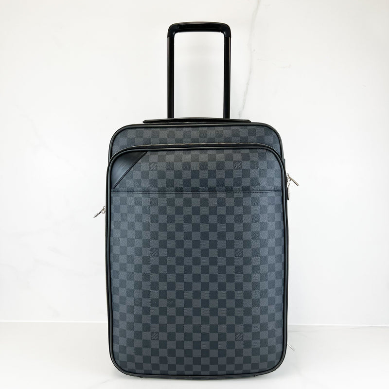 Louis Vuitton Pegase Legere 55 in Monogram Eclipse