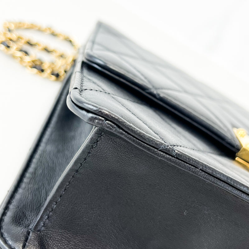 Chanel Lambskin Quilted CC Chain Crossbody/Shoulder Bag