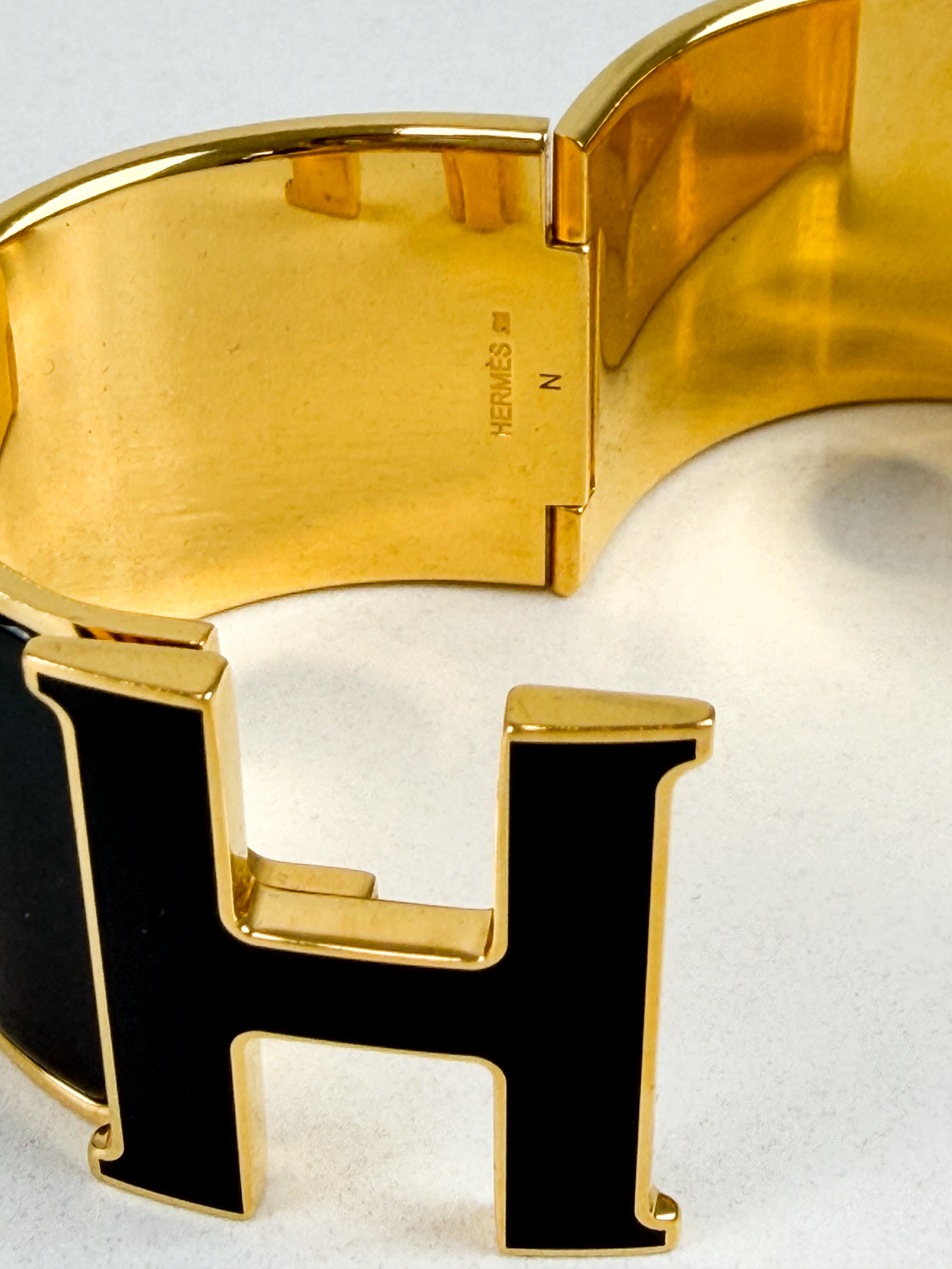 Hermes Extra Wide Clic Clac H Bracelet