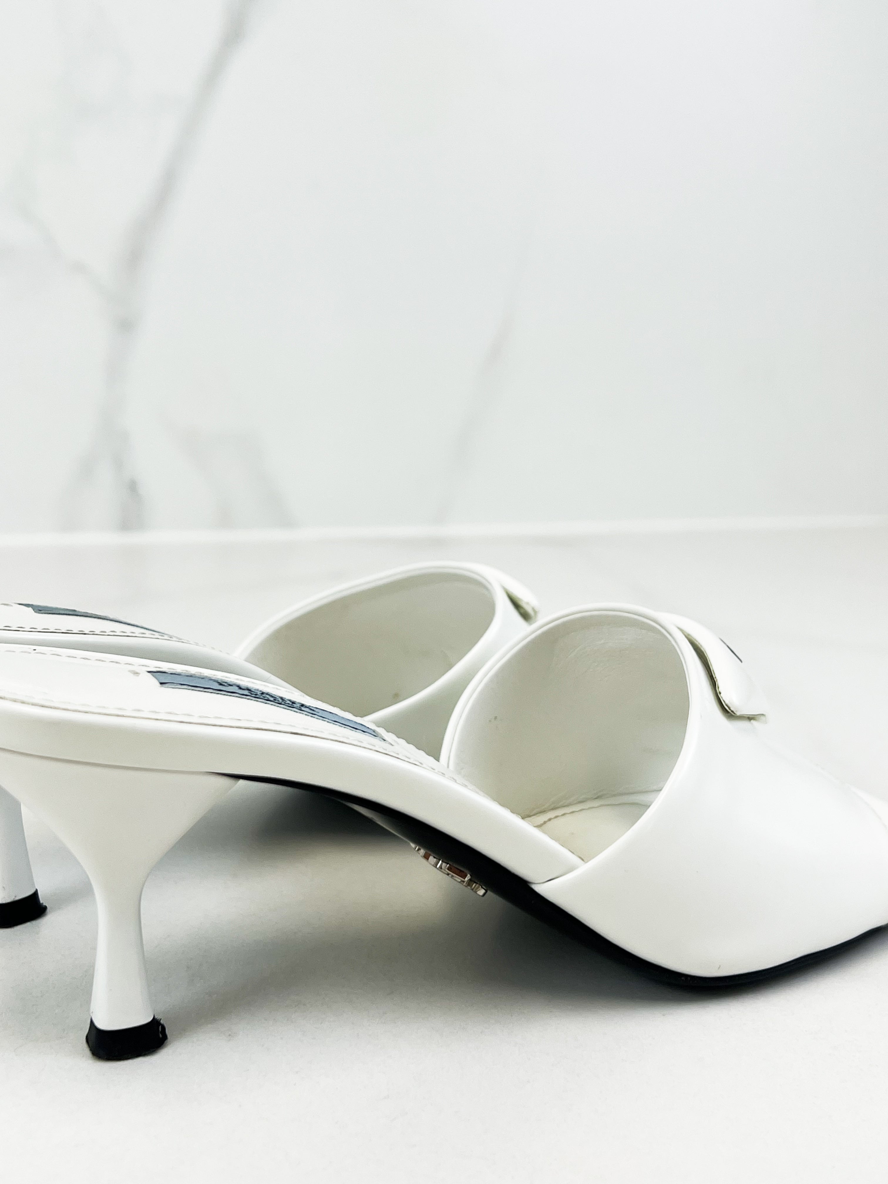 Prada Mule 75mm Size 37.5
